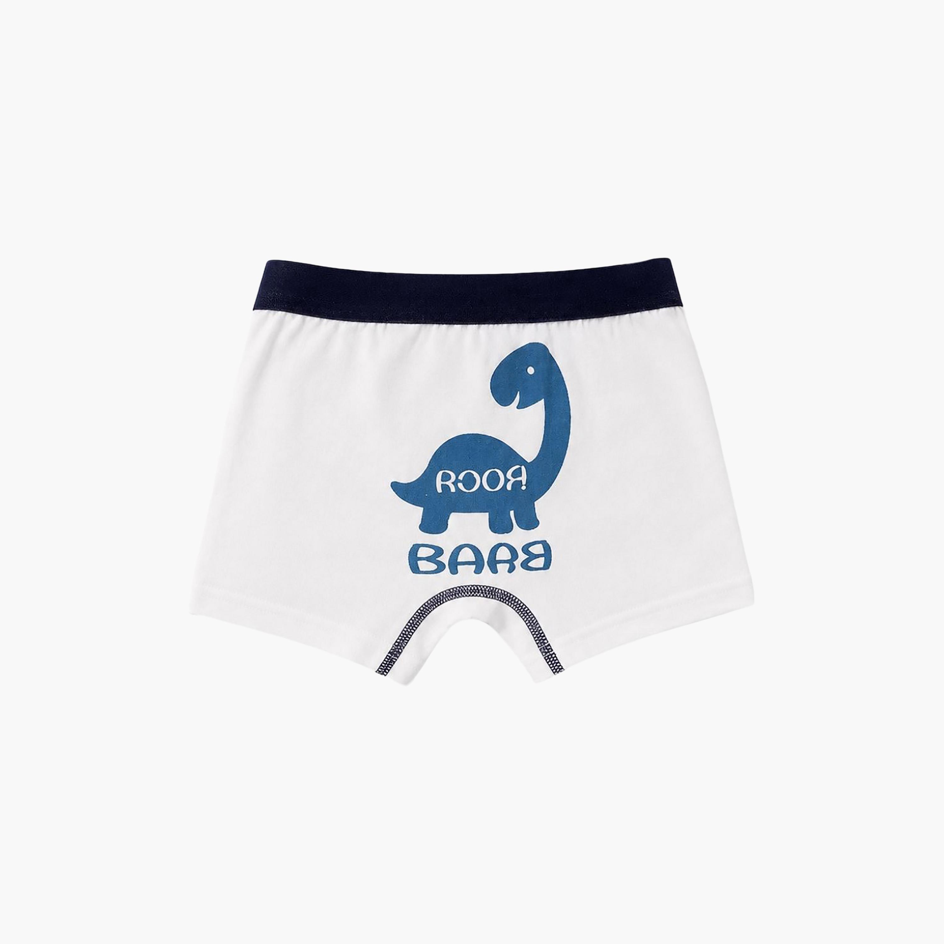 Babyqlo 4-Piece Graphic Cotton Elasticated Boxers-boys-clothing-innerwear-boxersandbriefs-image-2