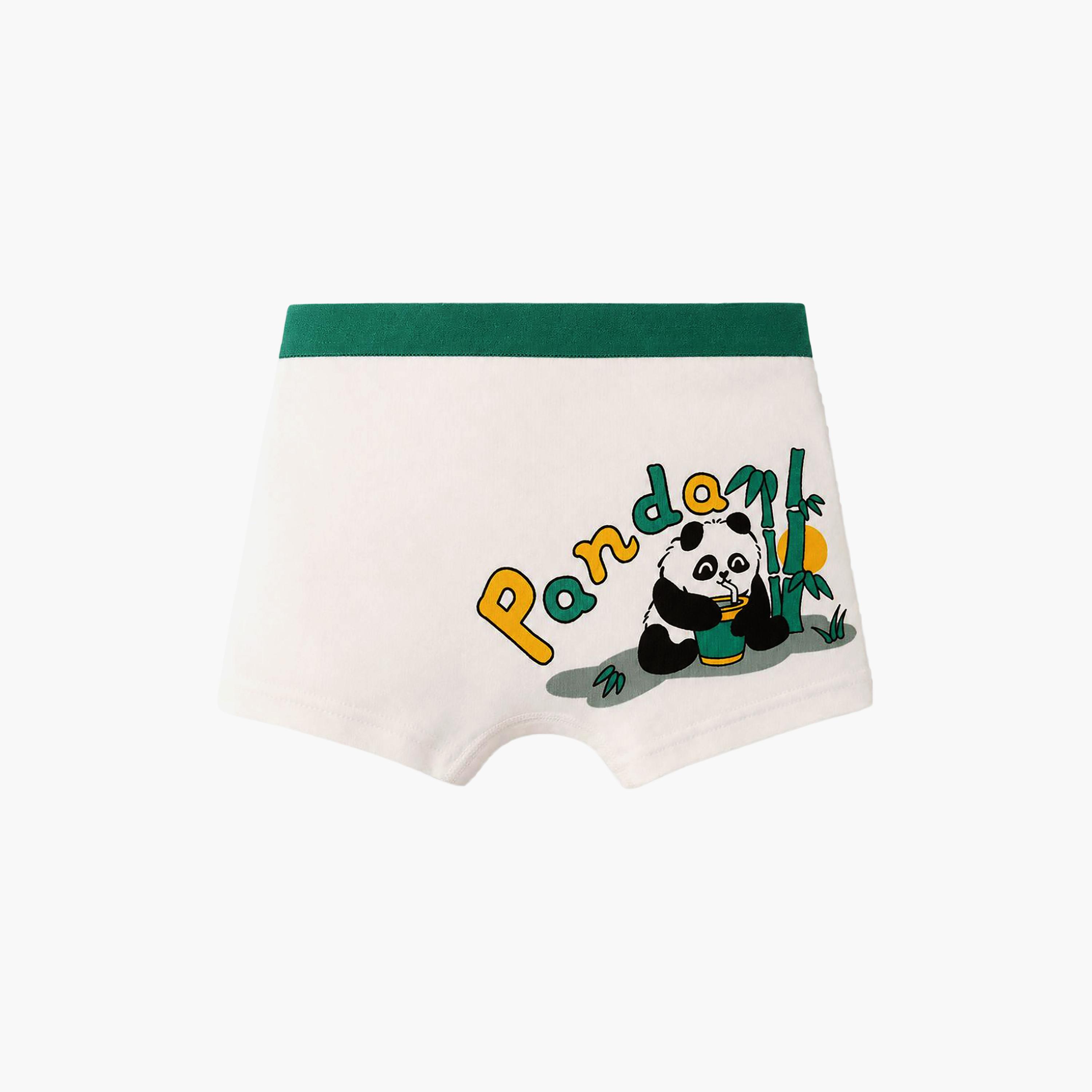 Babyqlo 4-Piece Graphic Cotton Elasticated Boxers-boys-clothing-innerwear-boxersandbriefs-image-5