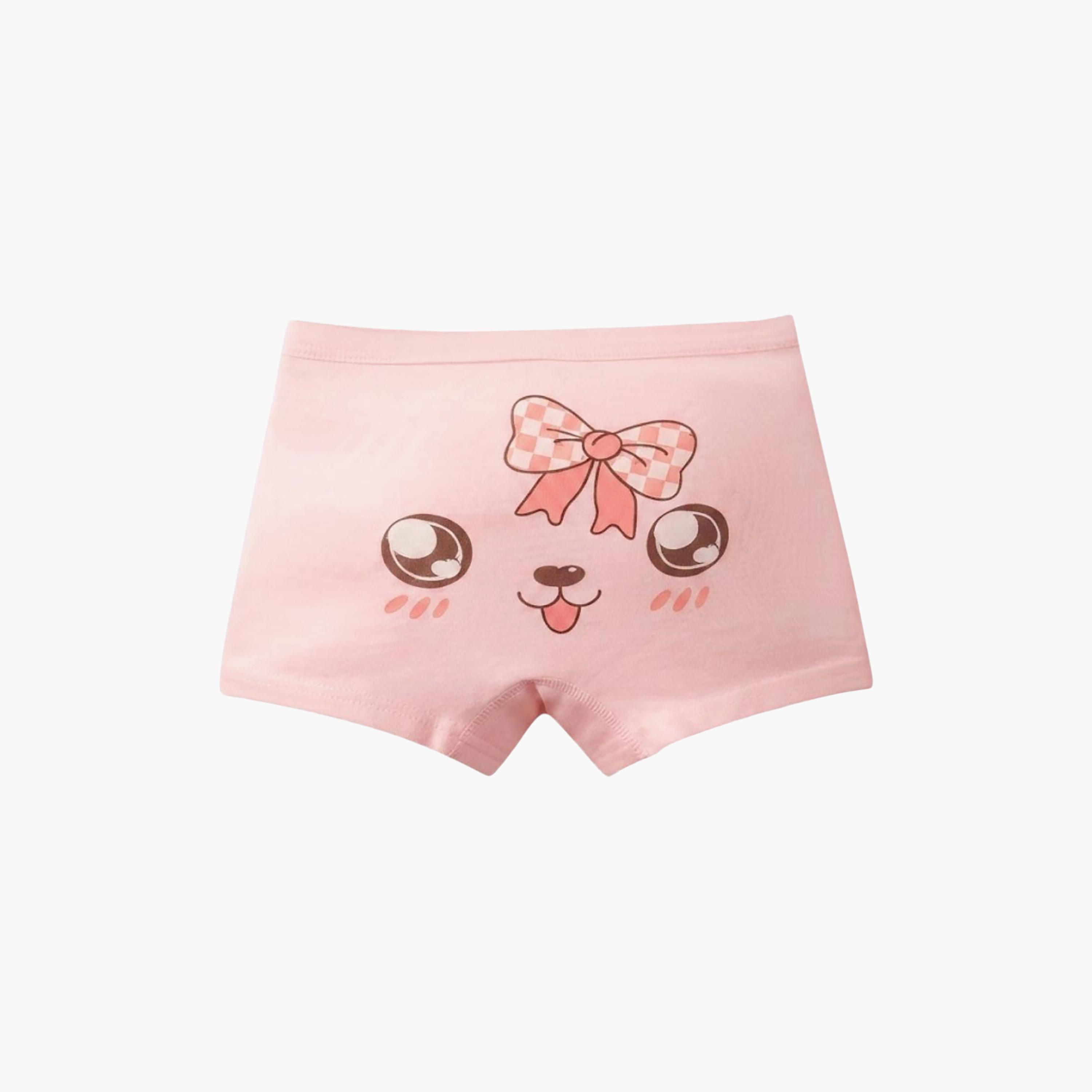 Babyqlo Graphic Soft Cotton Elasticated Boxer Briefs-girls-clothing-innerwear-panties-image-4