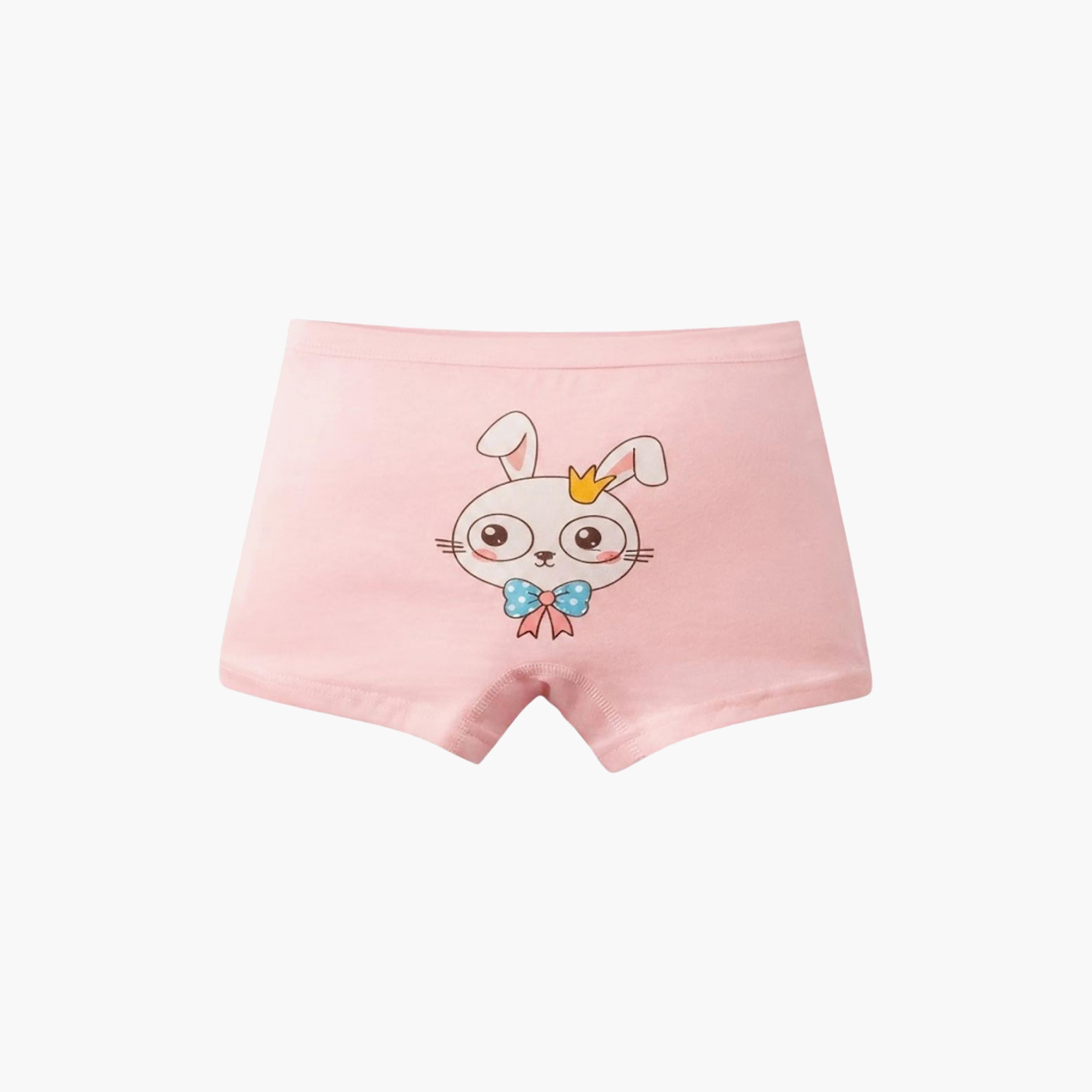 Babyqlo Graphic Soft Cotton Elasticated Boxer Briefs-girls-clothing-innerwear-panties-image-5