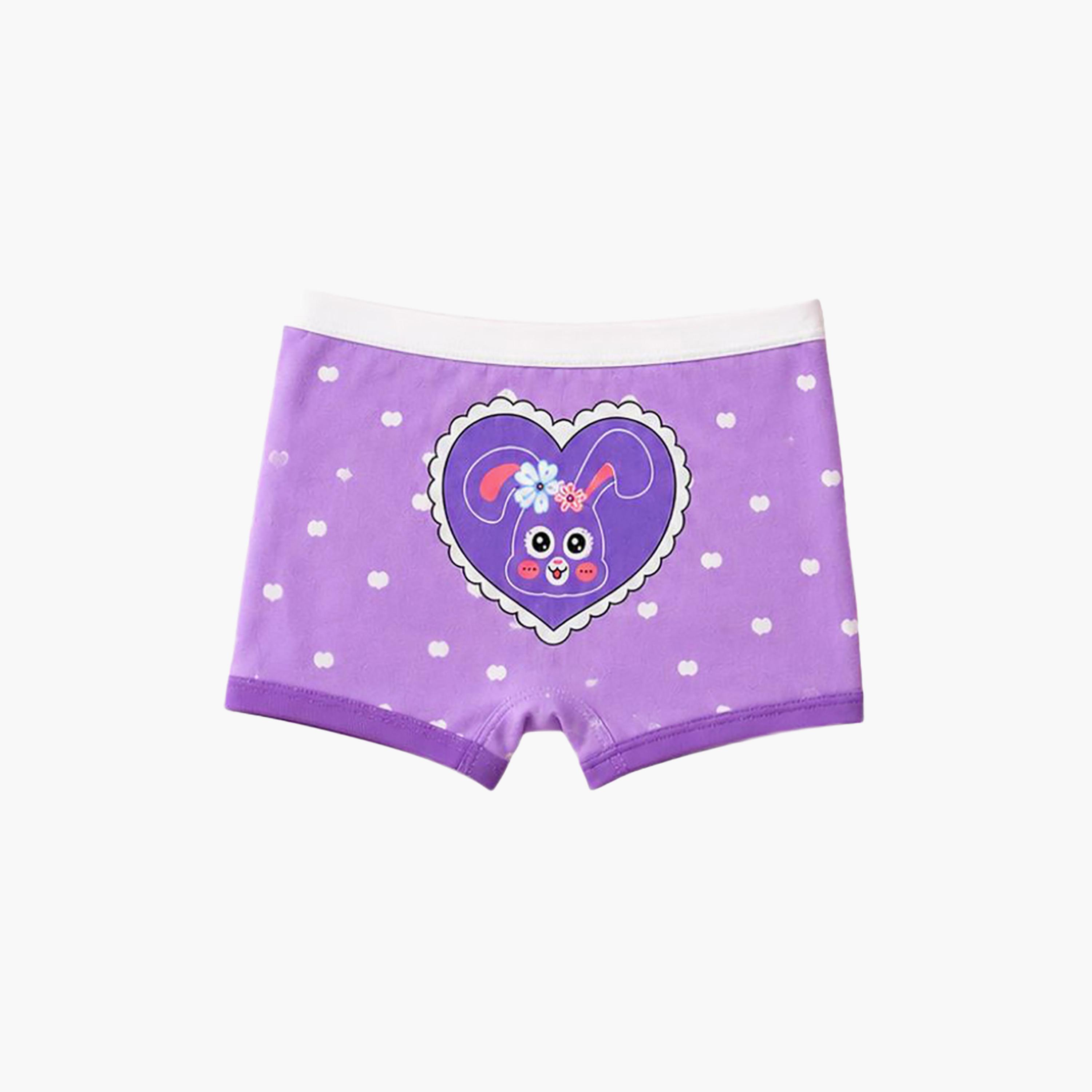 بوكسر بريف قطن مرن طباعة جرافيك من بيبيكلو-girls-clothing-innerwear-panties-image-2