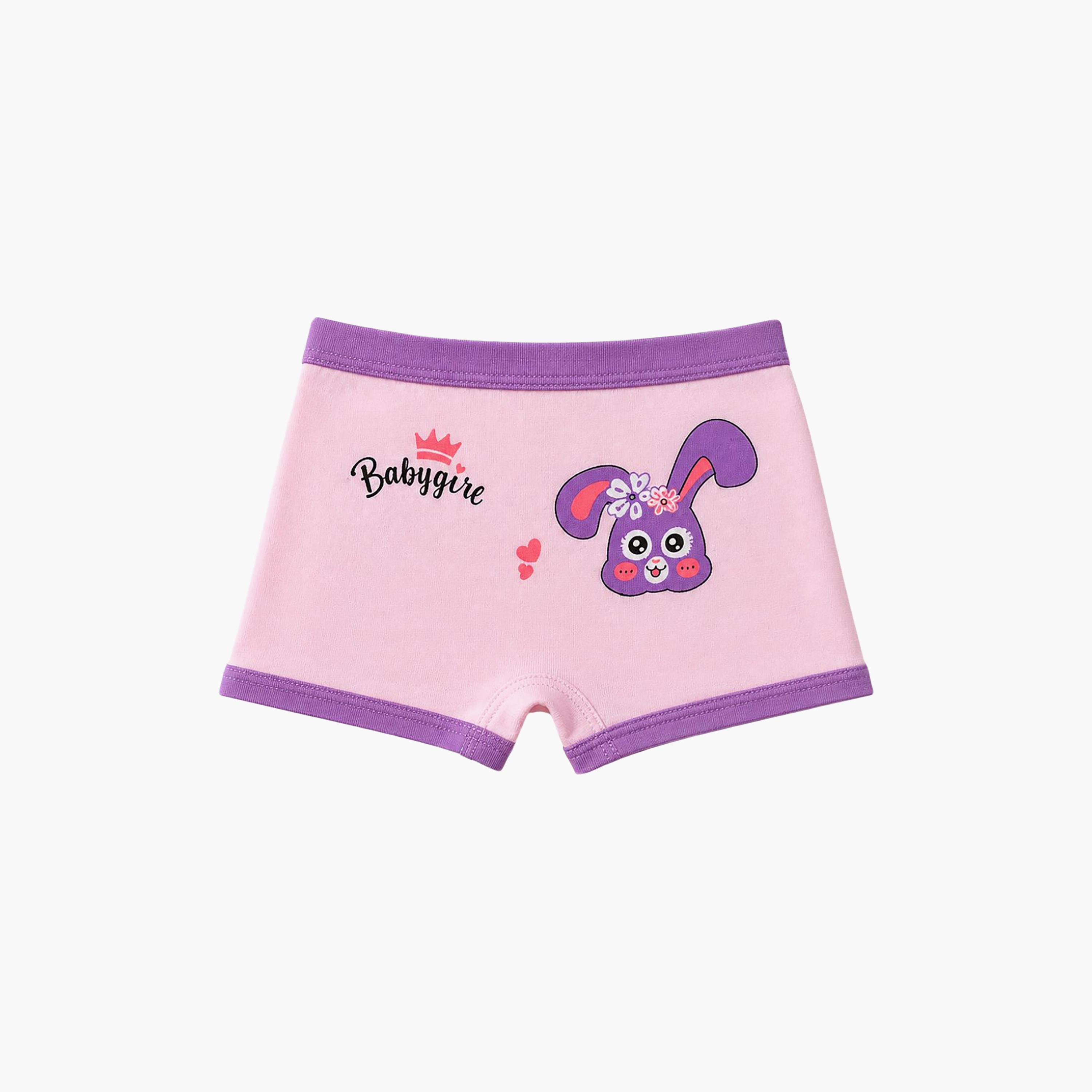 بوكسر بريف قطن مرن طباعة جرافيك من بيبيكلو-girls-clothing-innerwear-panties-image-4