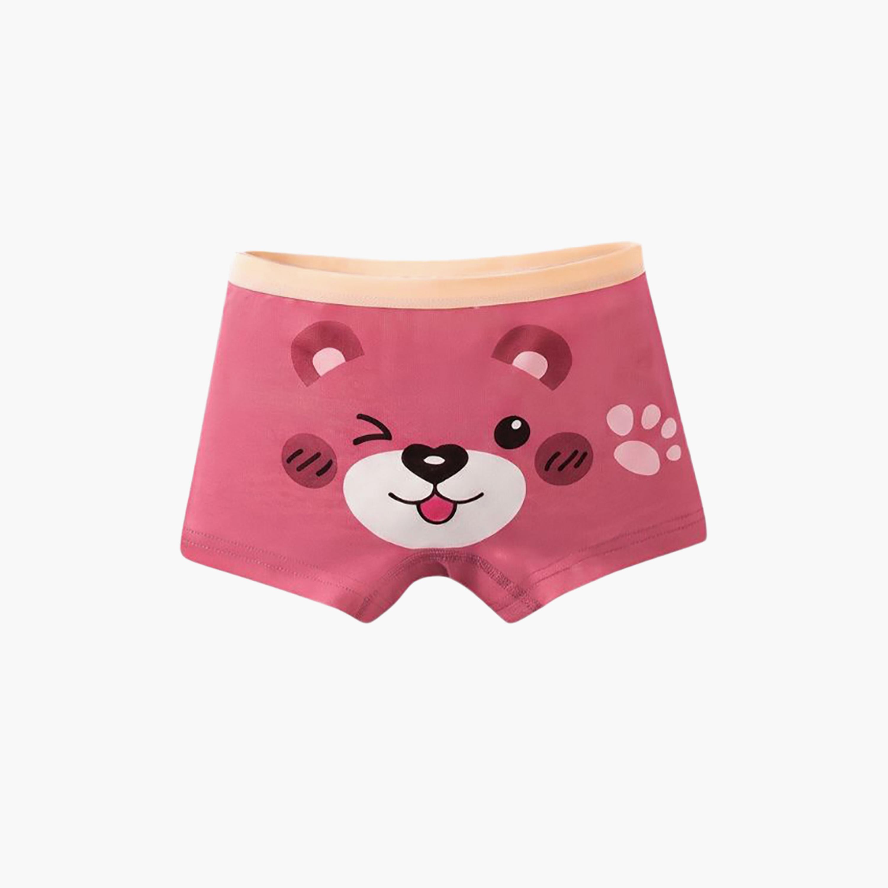 بوكسر بريف قطن مرن طباعة جرافيك من بيبيكلو-girls-clothing-innerwear-panties-image-2