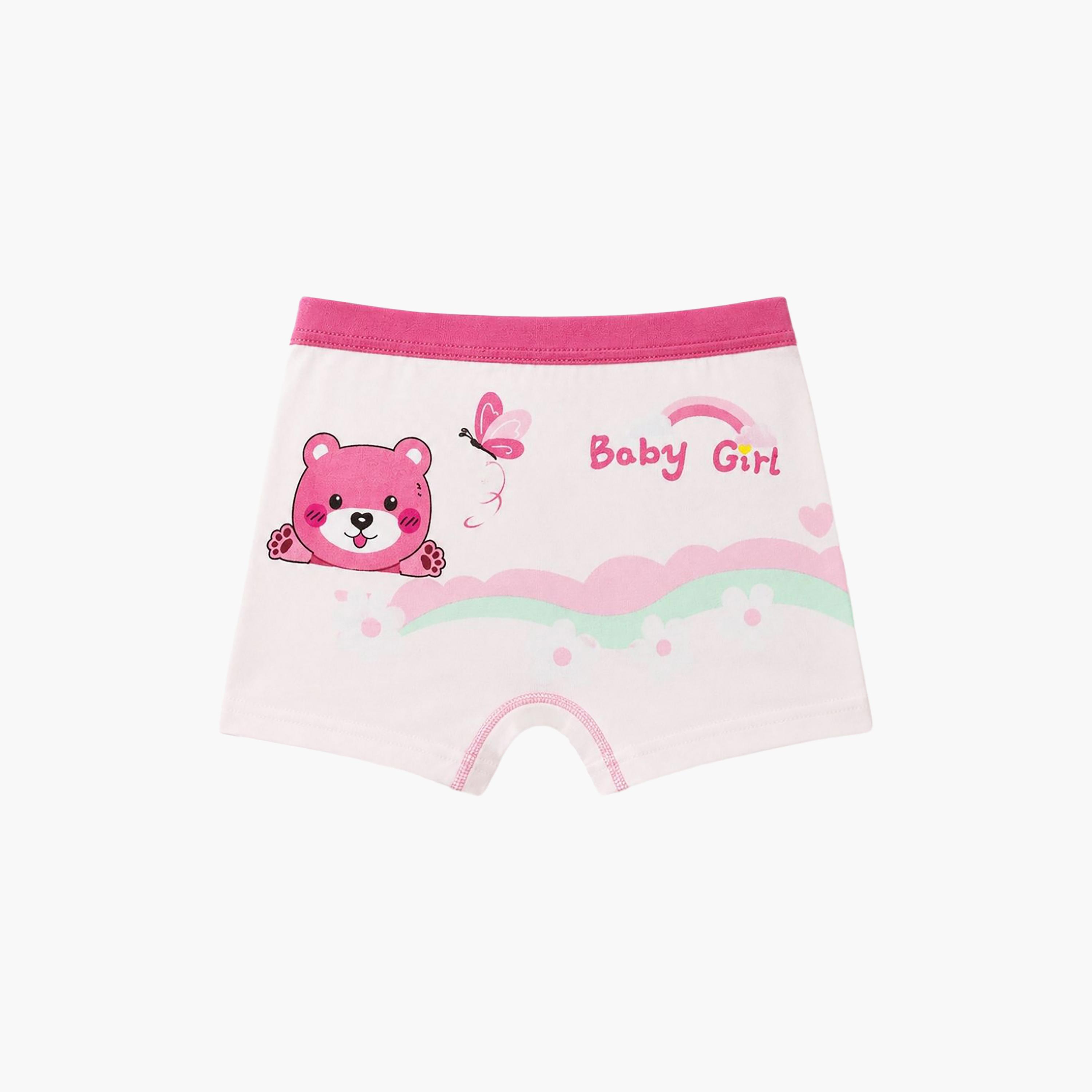 بوكسر بريف قطن مرن طباعة جرافيك من بيبيكلو-girls-clothing-innerwear-panties-image-3