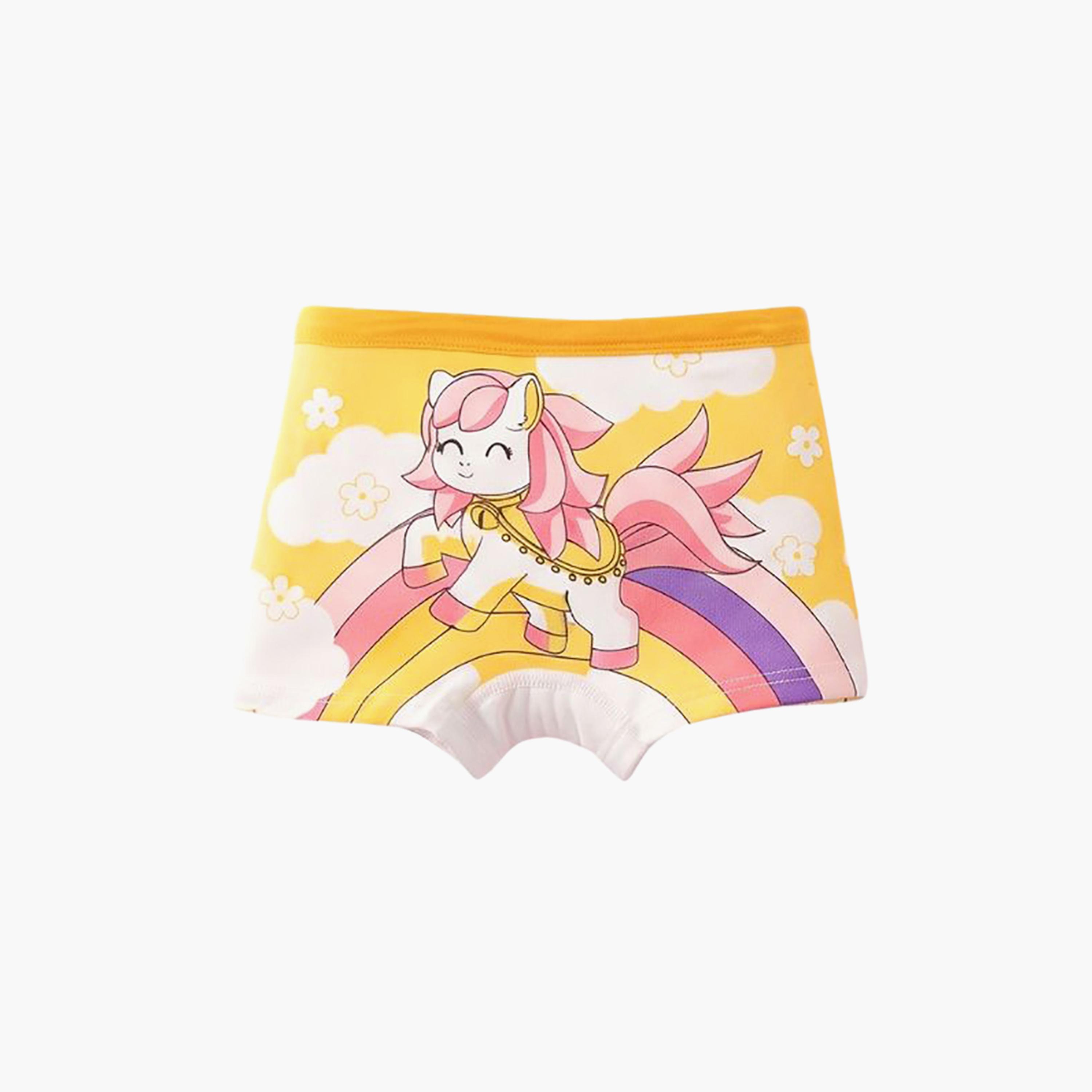 بوكسر بريف قطن مرن طباعة جرافيك من بيبيكلو-girls-clothing-innerwear-panties-image-2