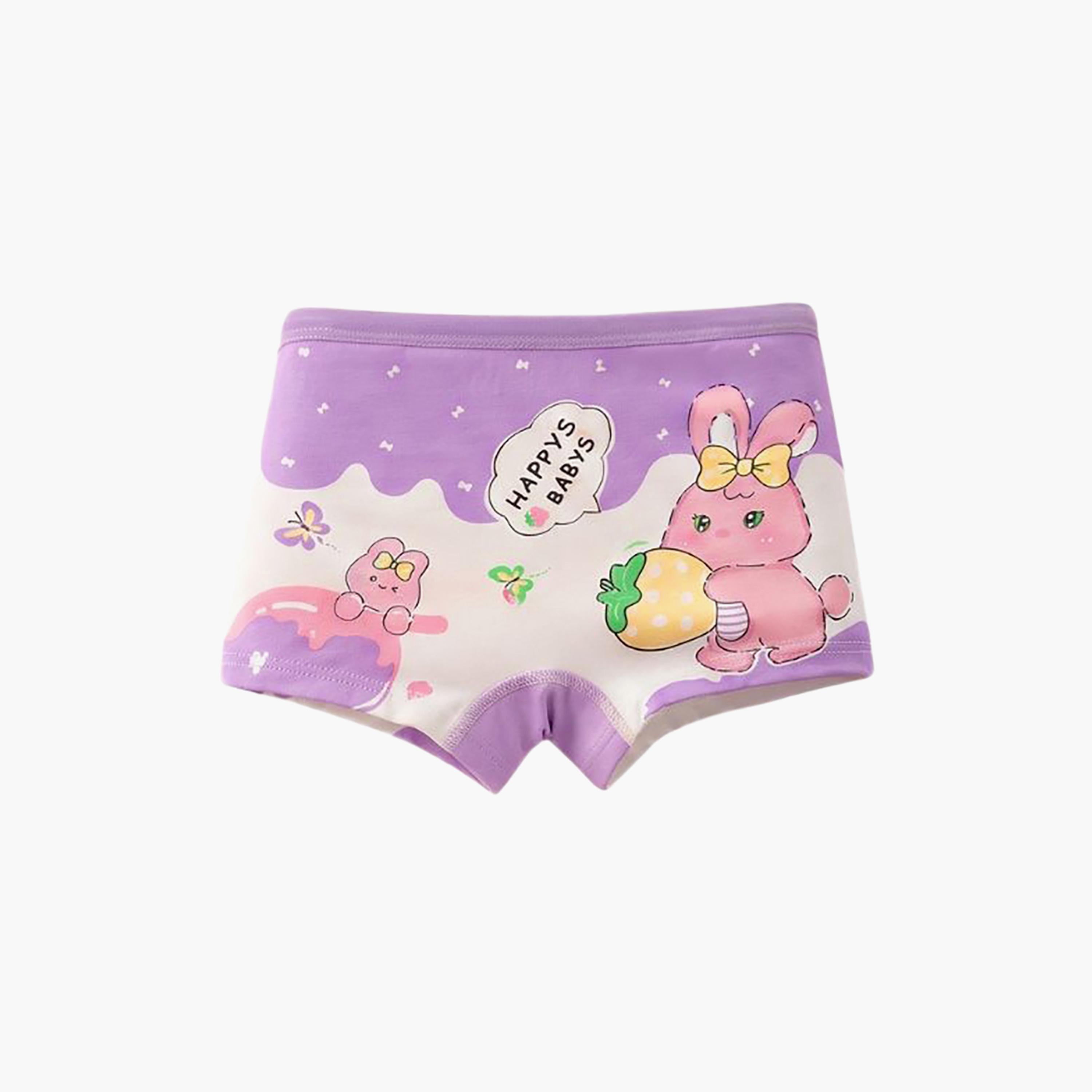 بوكسر بريف قطن مرن طباعة جرافيك من بيبيكلو-girls-clothing-innerwear-panties-image-3