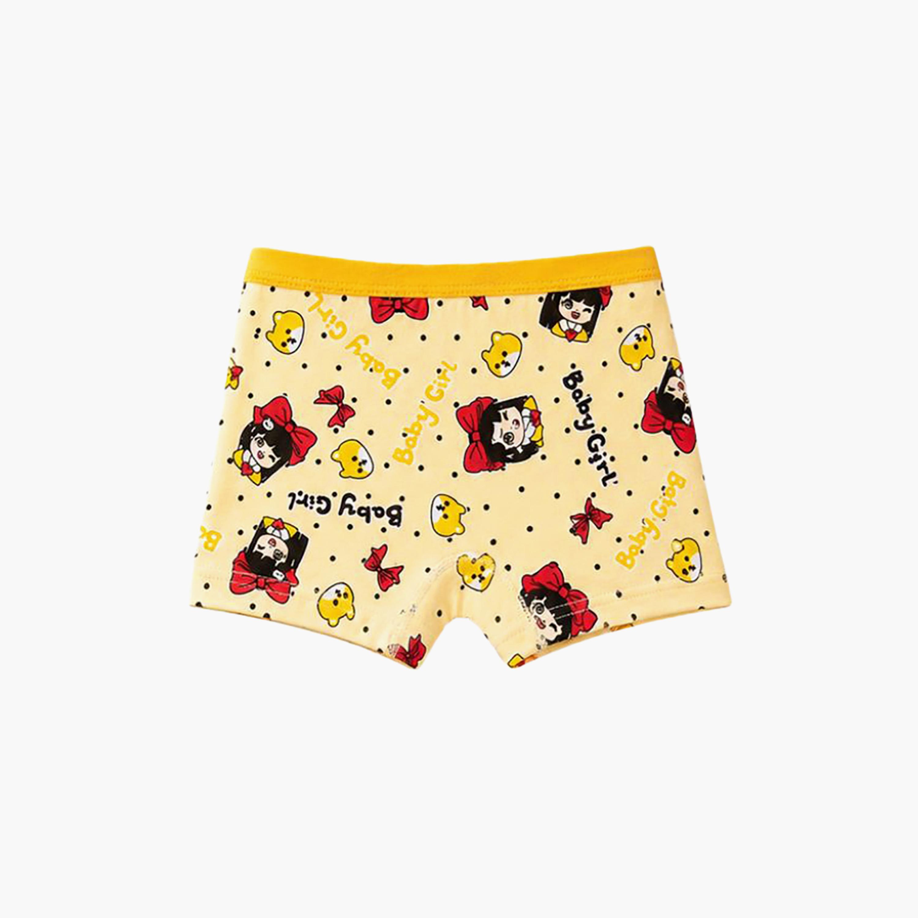 بوكسر بريف قطن مرن طباعة جرافيك من بيبيكلو-girls-clothing-innerwear-panties-image-2