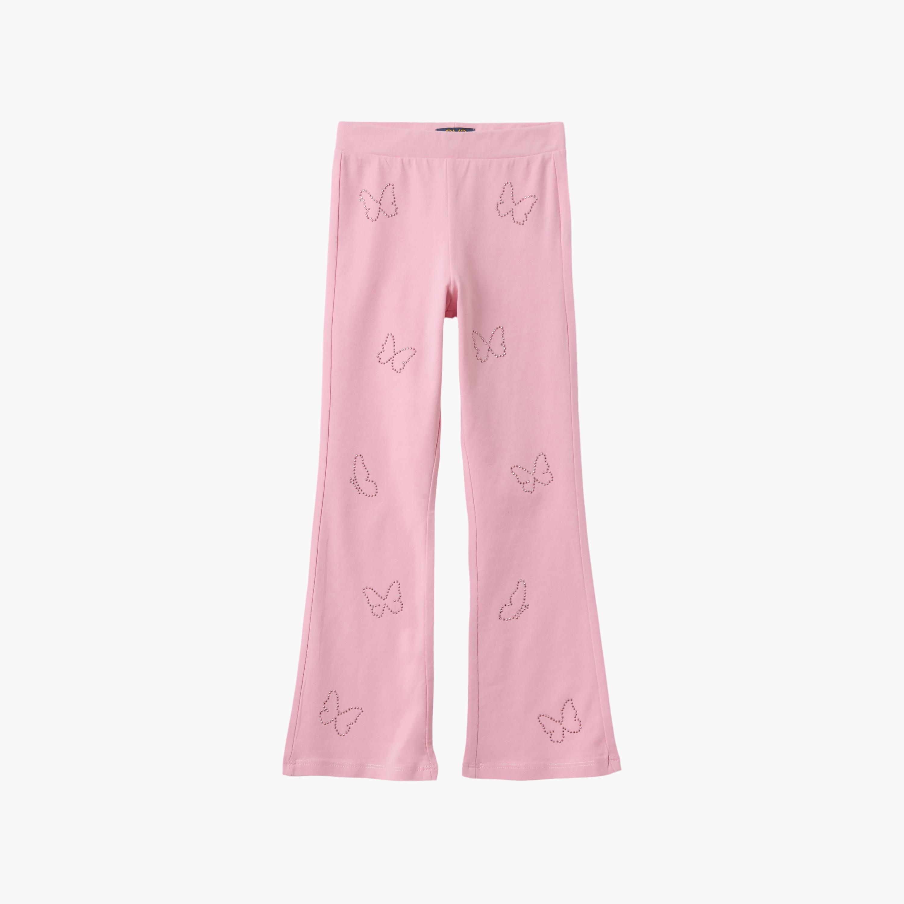 OVS Solid Wide leg Leggings-girls-clothing-bottoms-leggings-image-1