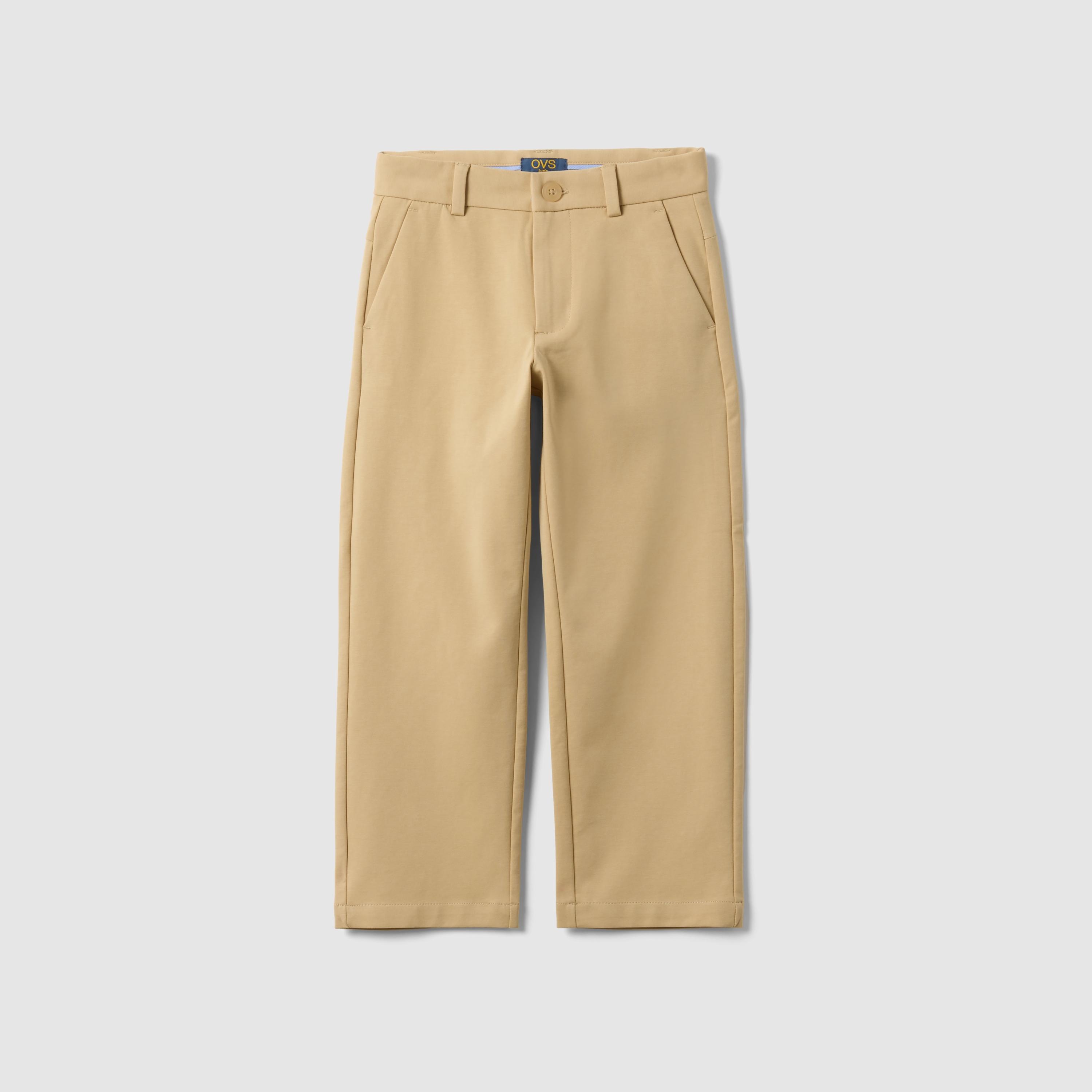OVS Cotton Chino Trousers-boys-clothing-bottoms-joggersandtrackpants-image-1