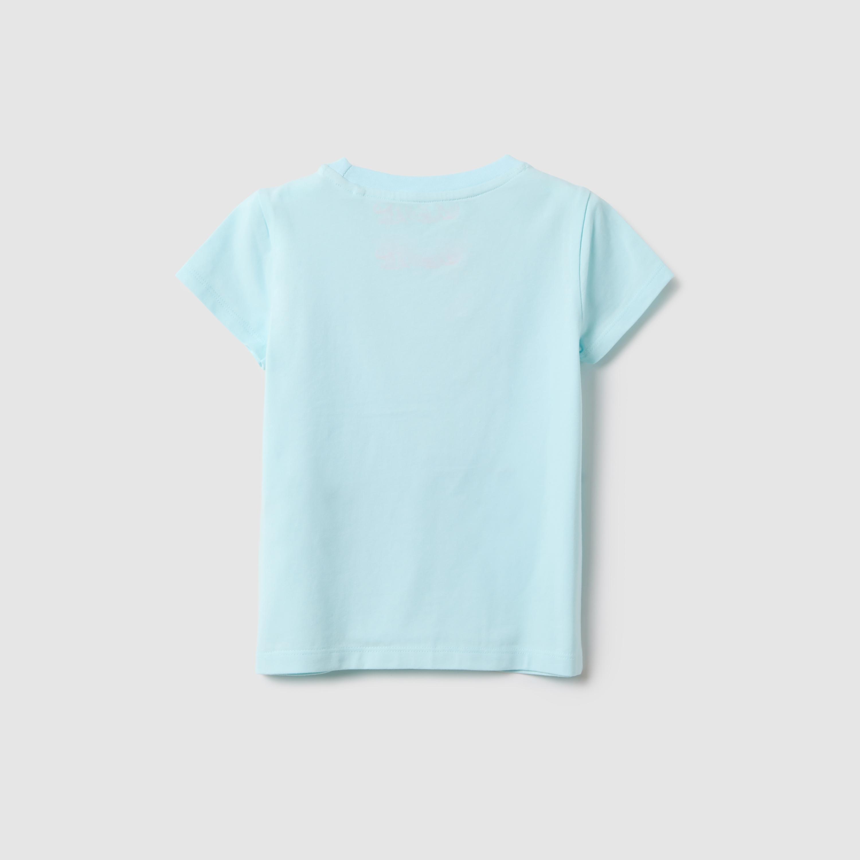 OVS Short Sleeves Love Therapy Embroidered T-Shirt-girls-clothing-tshirts-image-2
