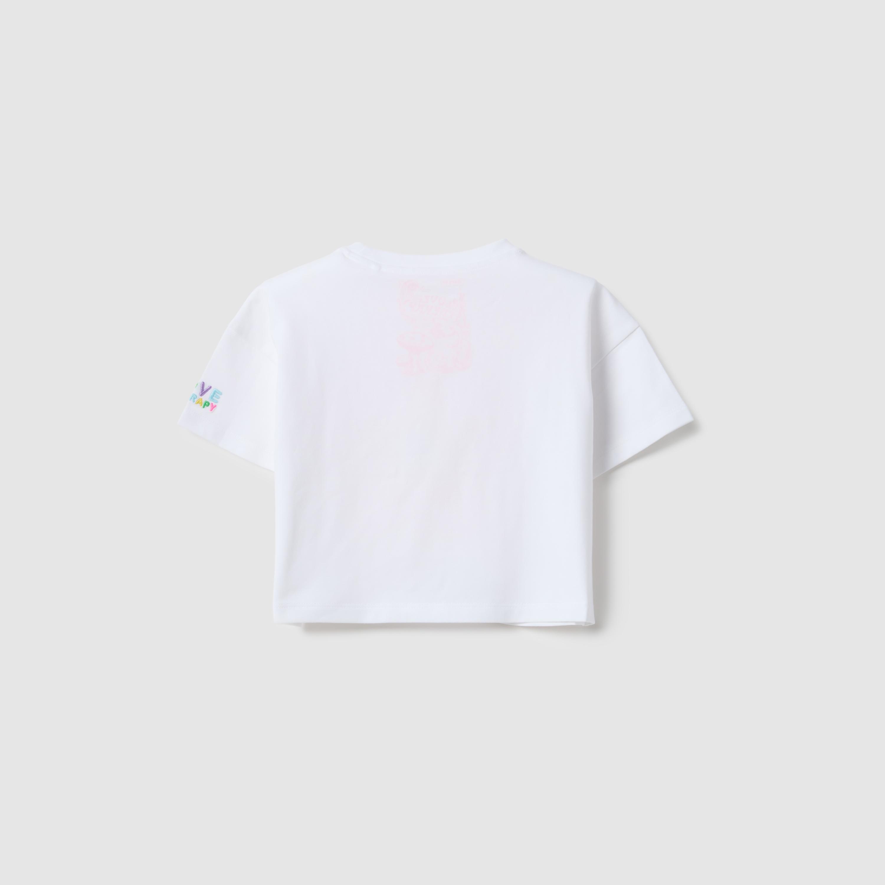 OVS Short Sleeves Star Graphic T-Shirt-girls-clothing-tshirts-image-2