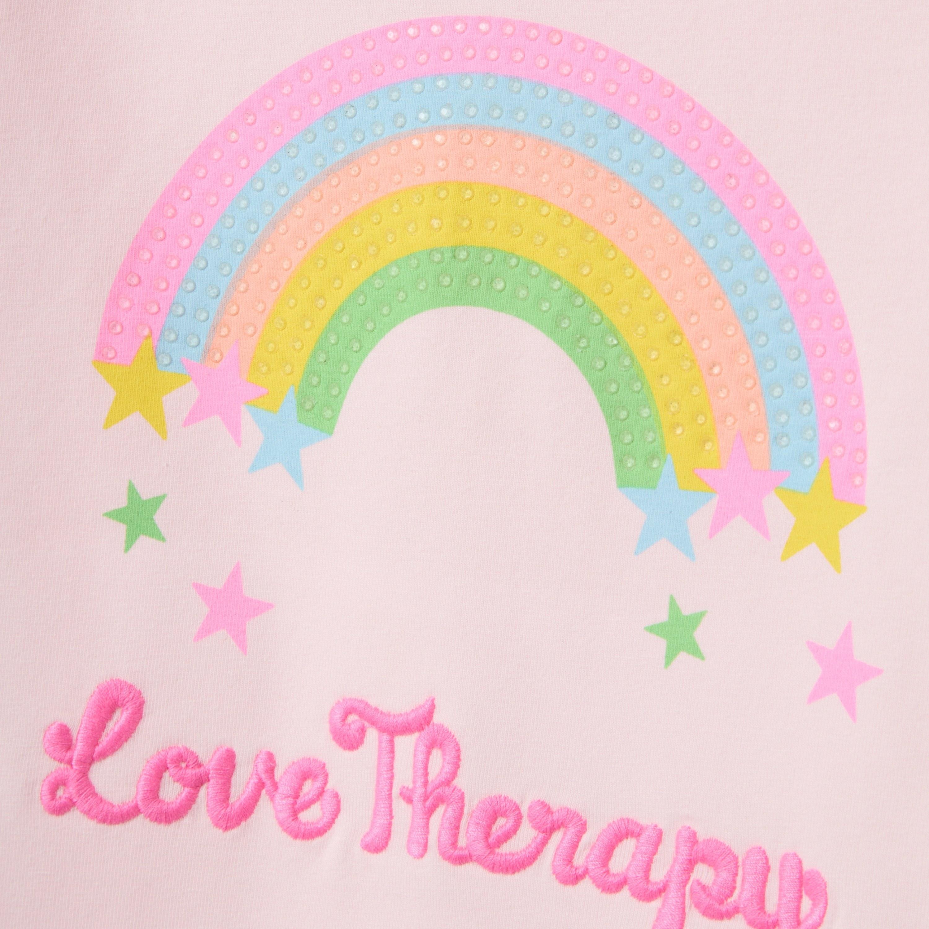 OVS Short Sleeves Love Therapy Stars Embroidered T-Shirt-girls-clothing-tshirts-image-3