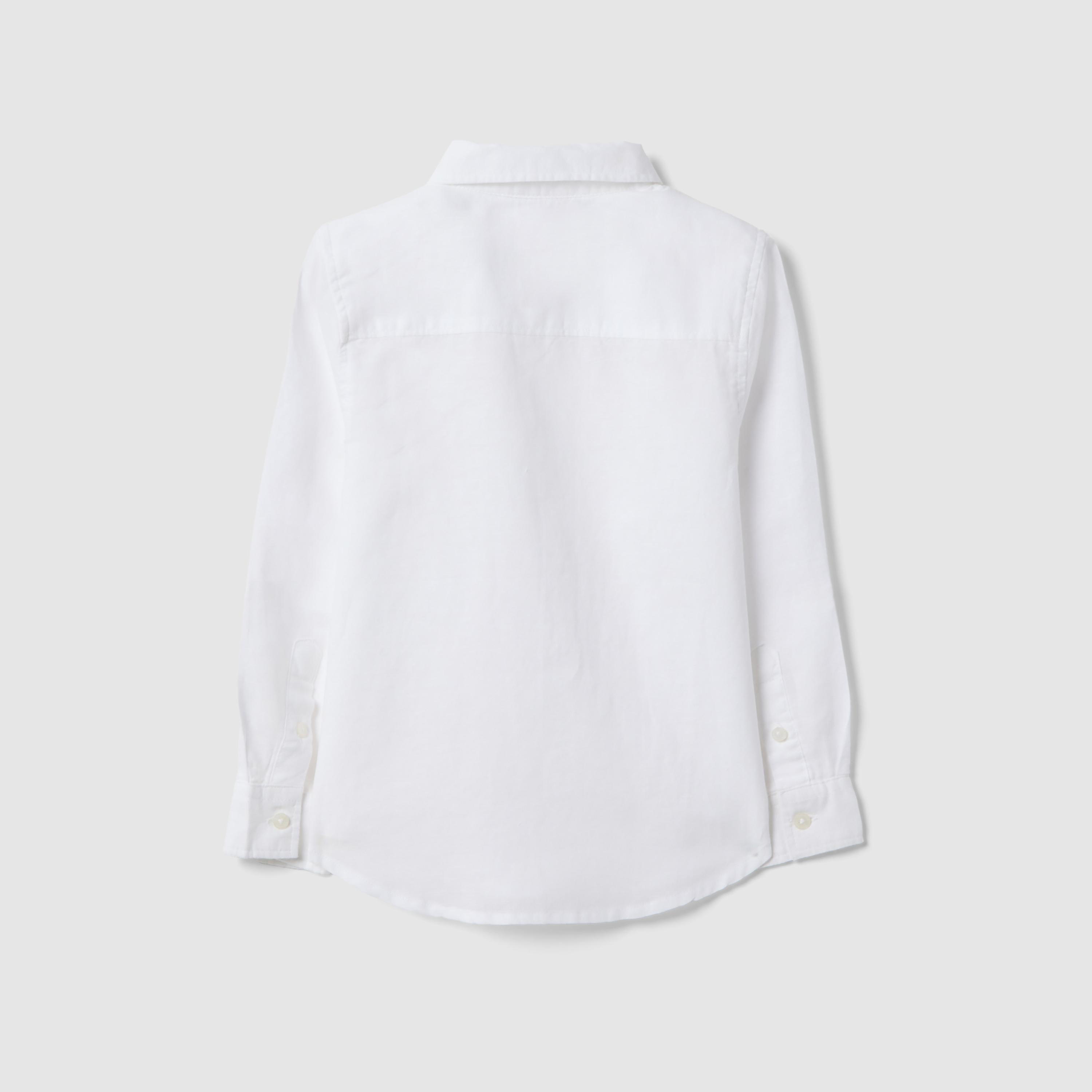 قميص سادة بأكمام كاملة من أو في إس-boys-clothing-shirts-image-2