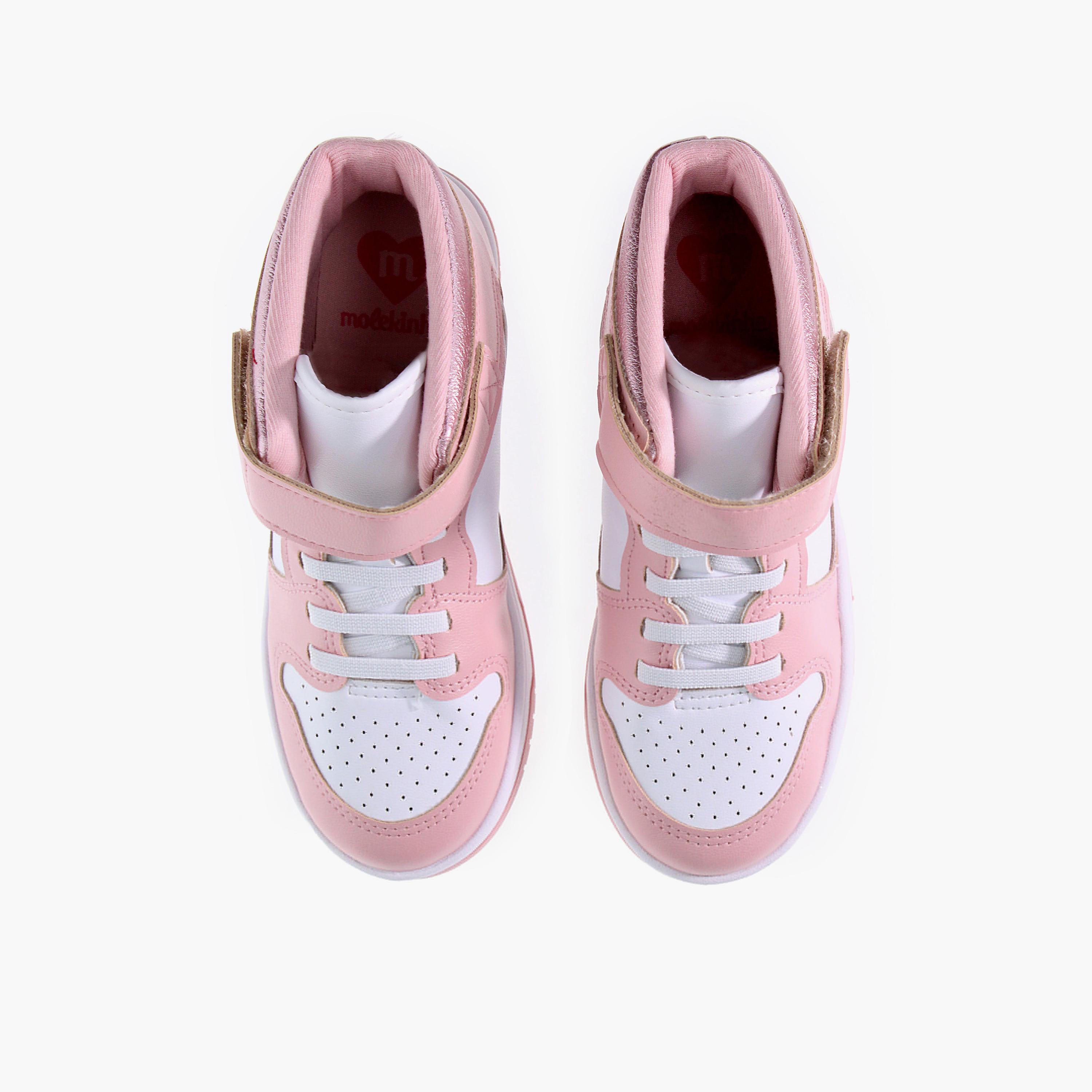 Molekinha Girl's Hook & Loop Koa1 Sneakers | 2562-109-27574-96661-girls-shoes-sneakers-image-5