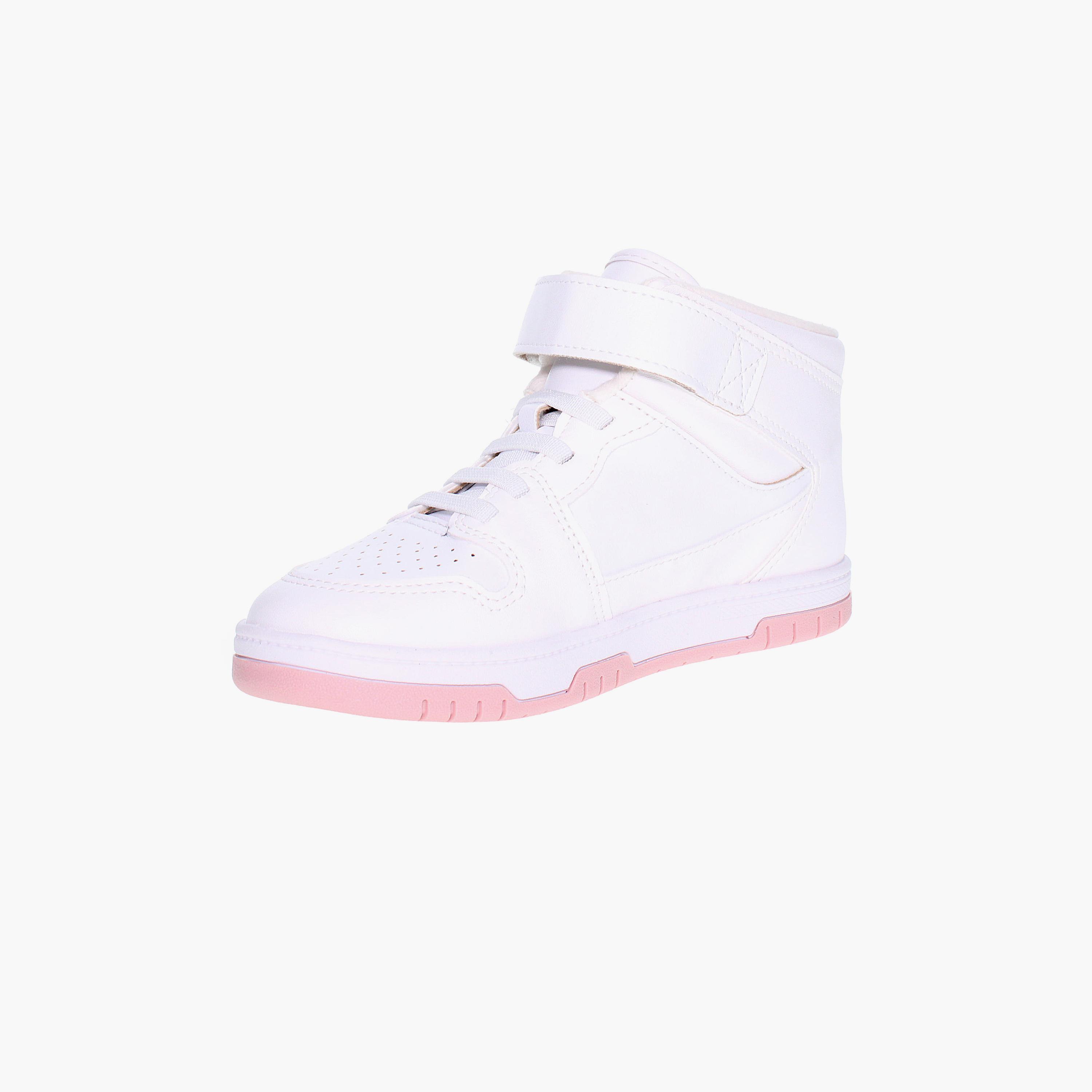 Molekinha by Geoomnii Girl's Hook & Loop High Cut Sneakers | 2562-109-9569-16072      -girls-shoes-sneakers-image-2