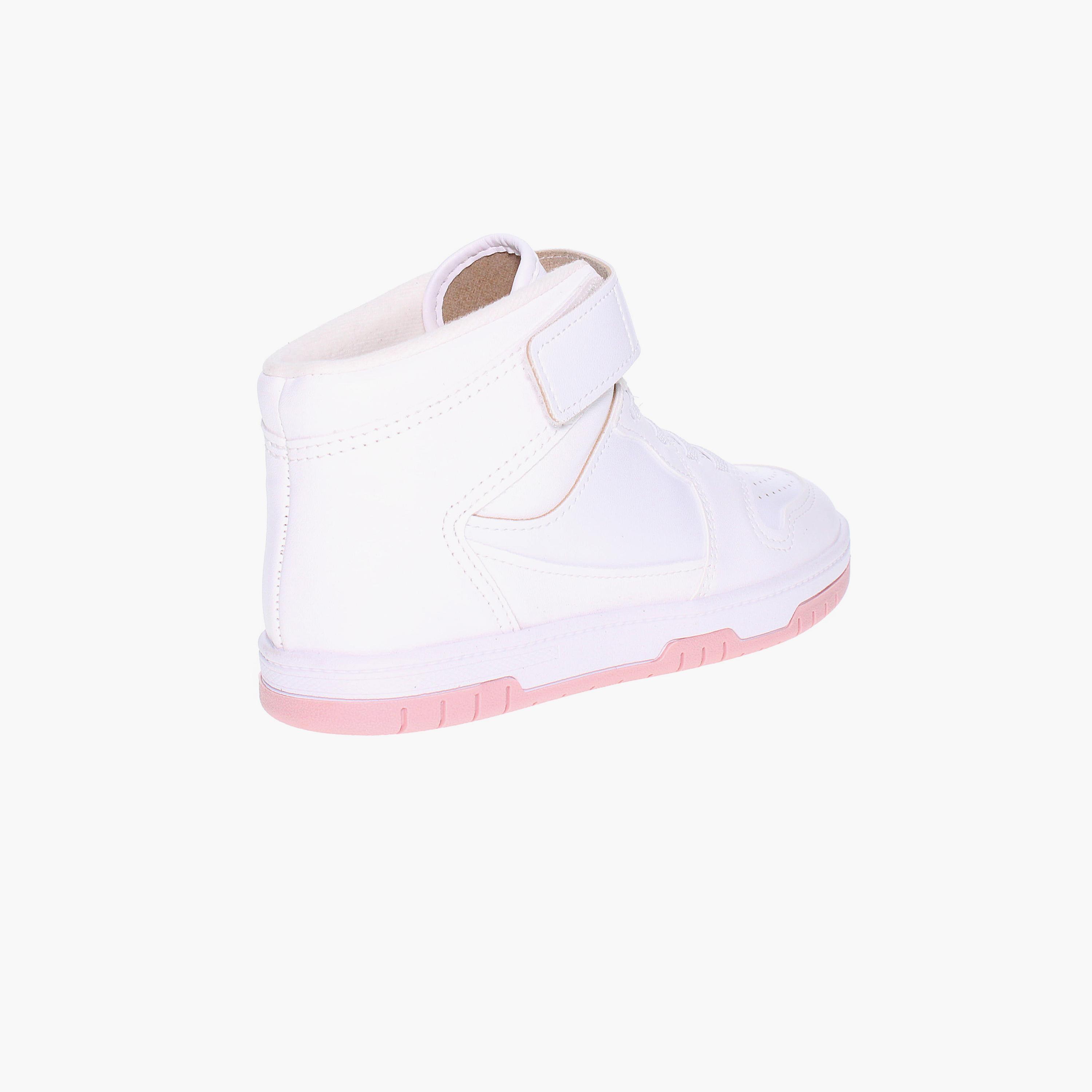 Molekinha by Geoomnii Girl's Hook & Loop High Cut Sneakers | 2562-109-9569-16072      -girls-shoes-sneakers-image-3