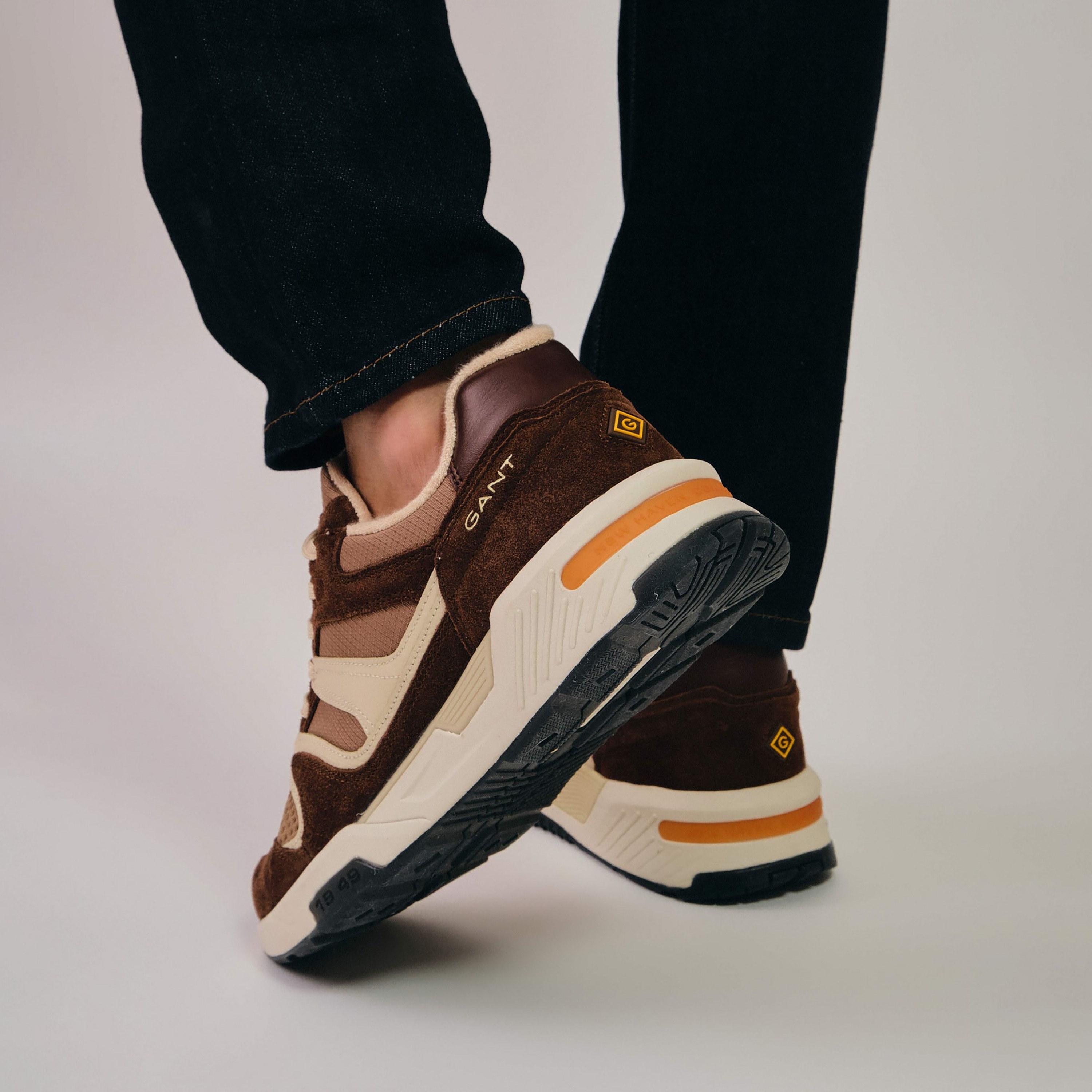 حذاء رياضي رجالي من Gant برباط علوي كارست منخفض الأعلى | 25633233-غان-men-shoes-sneakers-image-4