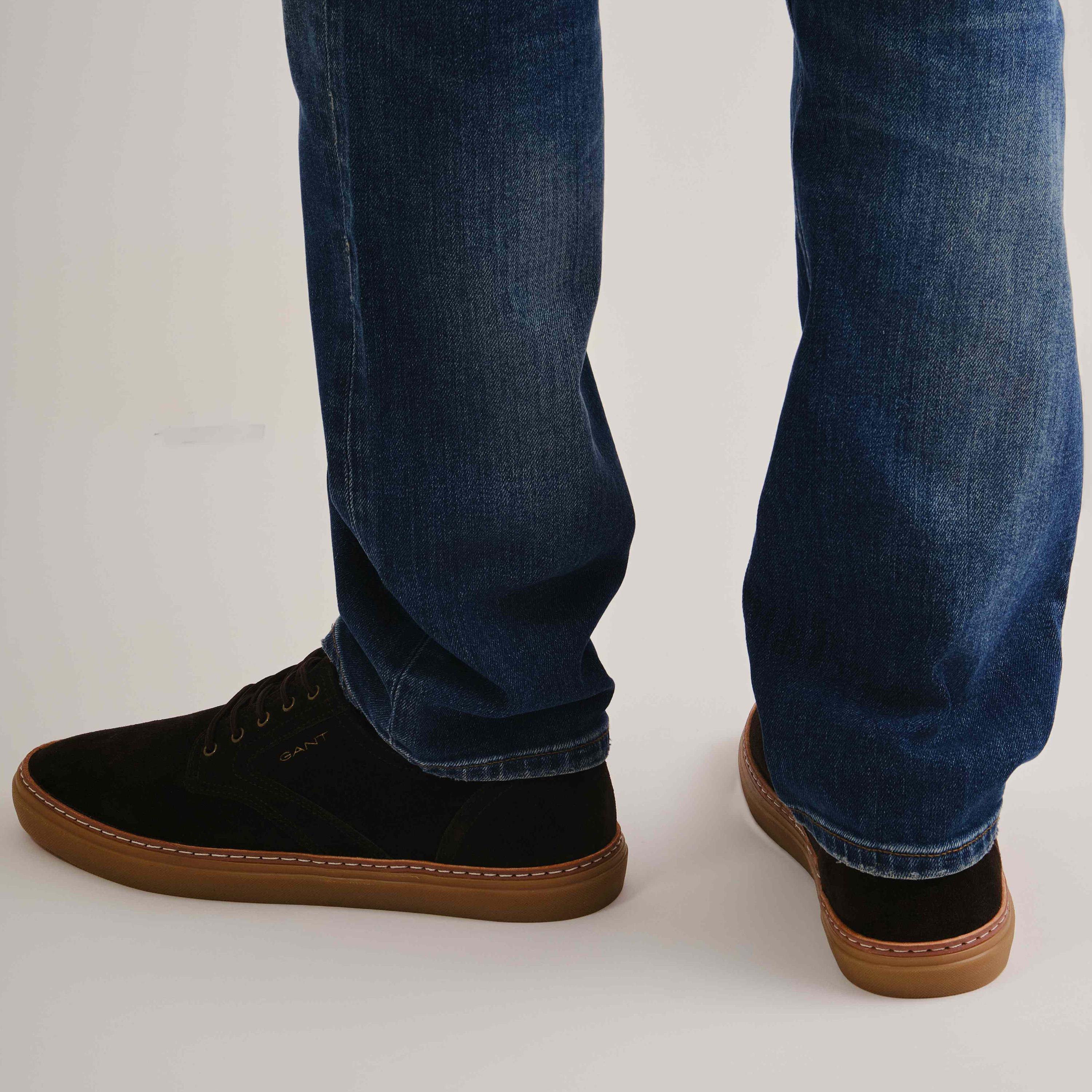 حذاء رياضي رجالي من Gant برباط علوي منخفض من Prepville | 25633266-غان-men-shoes-sneakers-image-7