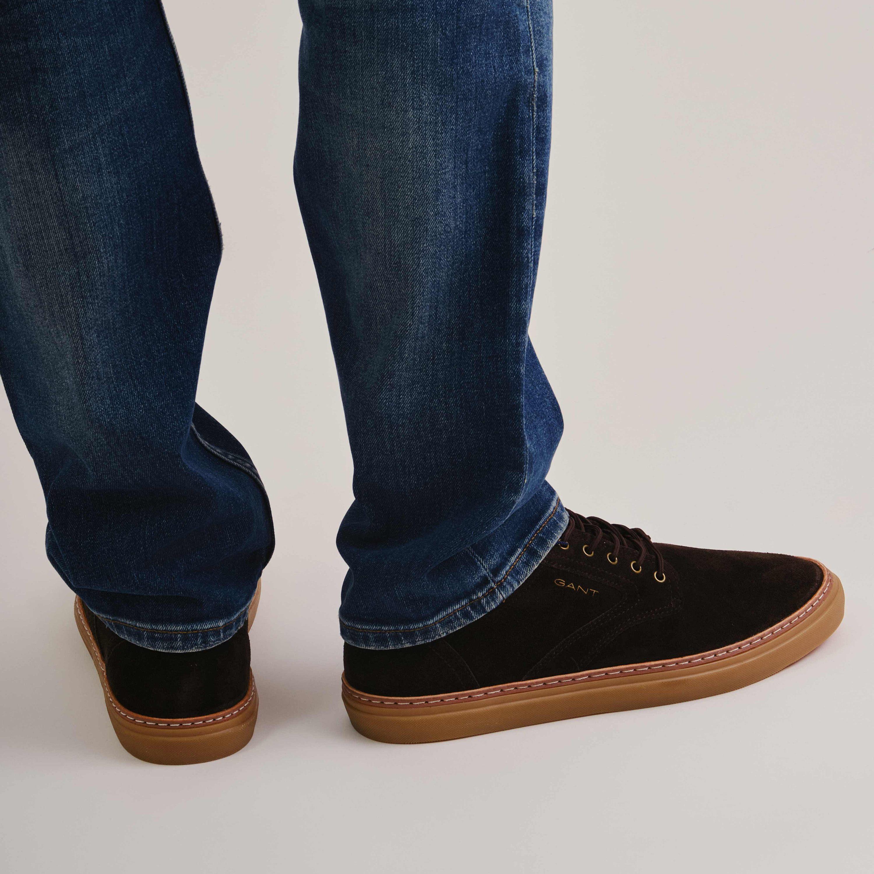 حذاء رياضي رجالي من Gant برباط علوي منخفض من Prepville | 25633266-غان-men-shoes-sneakers-image-8
