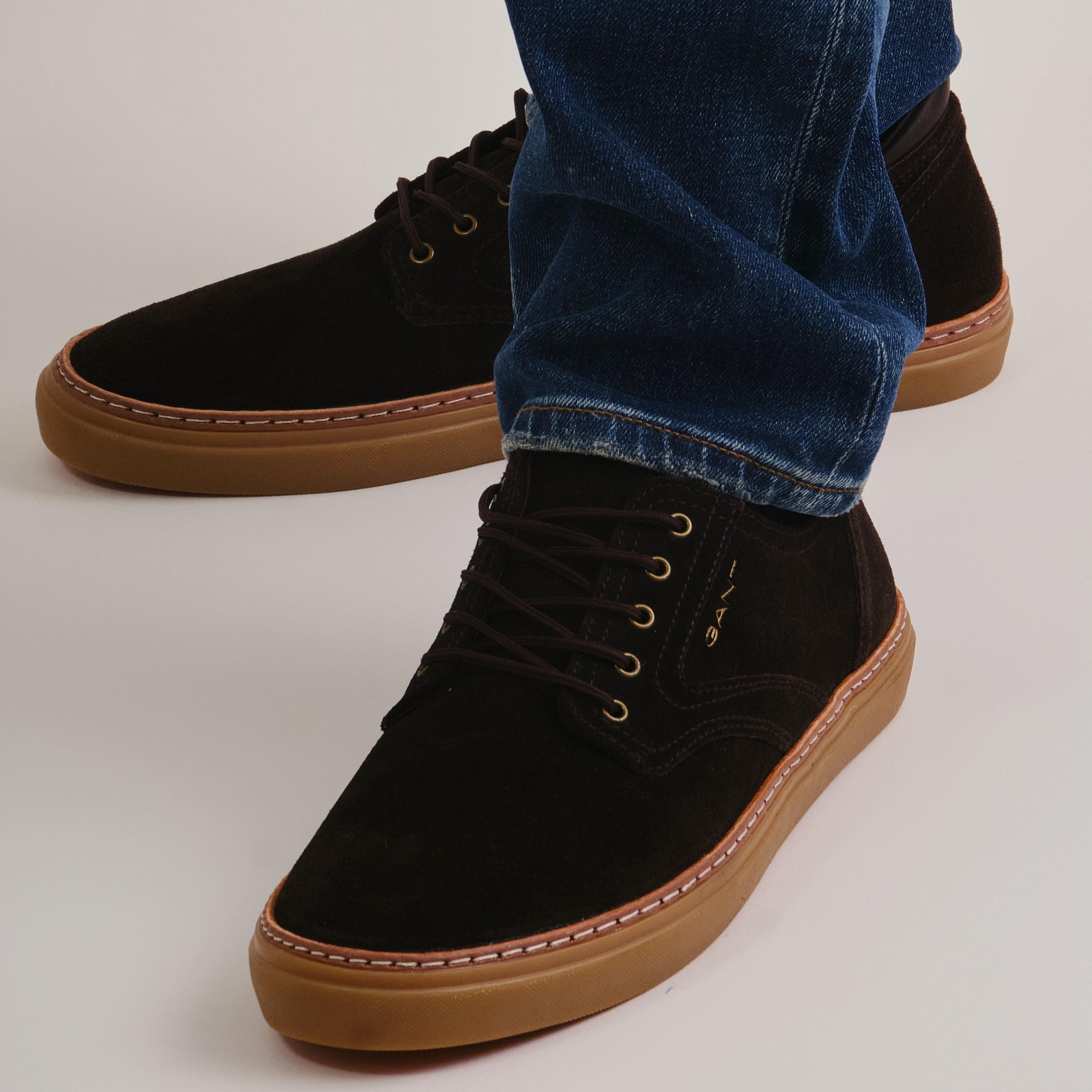 حذاء رياضي رجالي من Gant برباط علوي منخفض من Prepville | 25633266-غان-men-shoes-sneakers-image-9