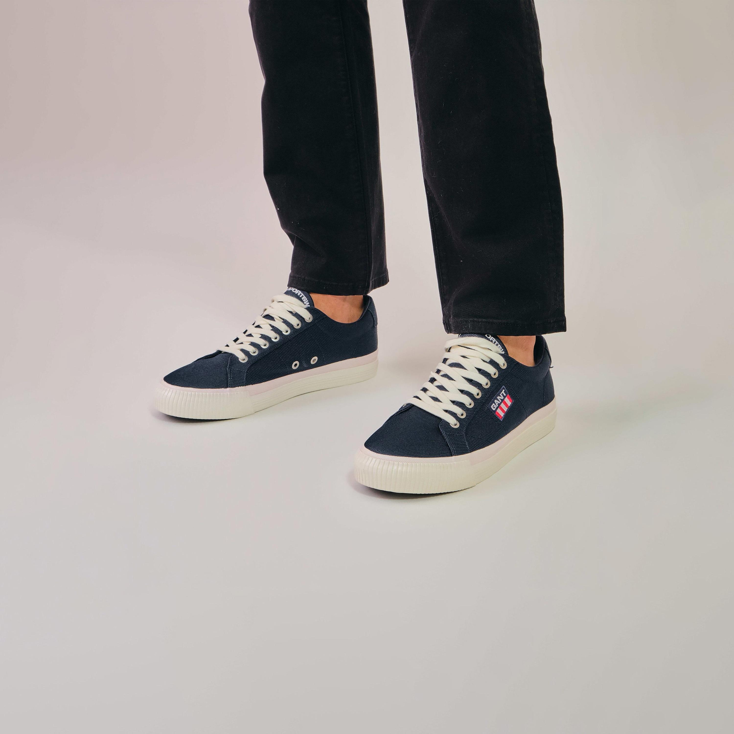 حذاء رياضي رجالي من Gant برباط علوي منخفض من Jaqco | 25638248-غان-men-shoes-sneakers-image-4