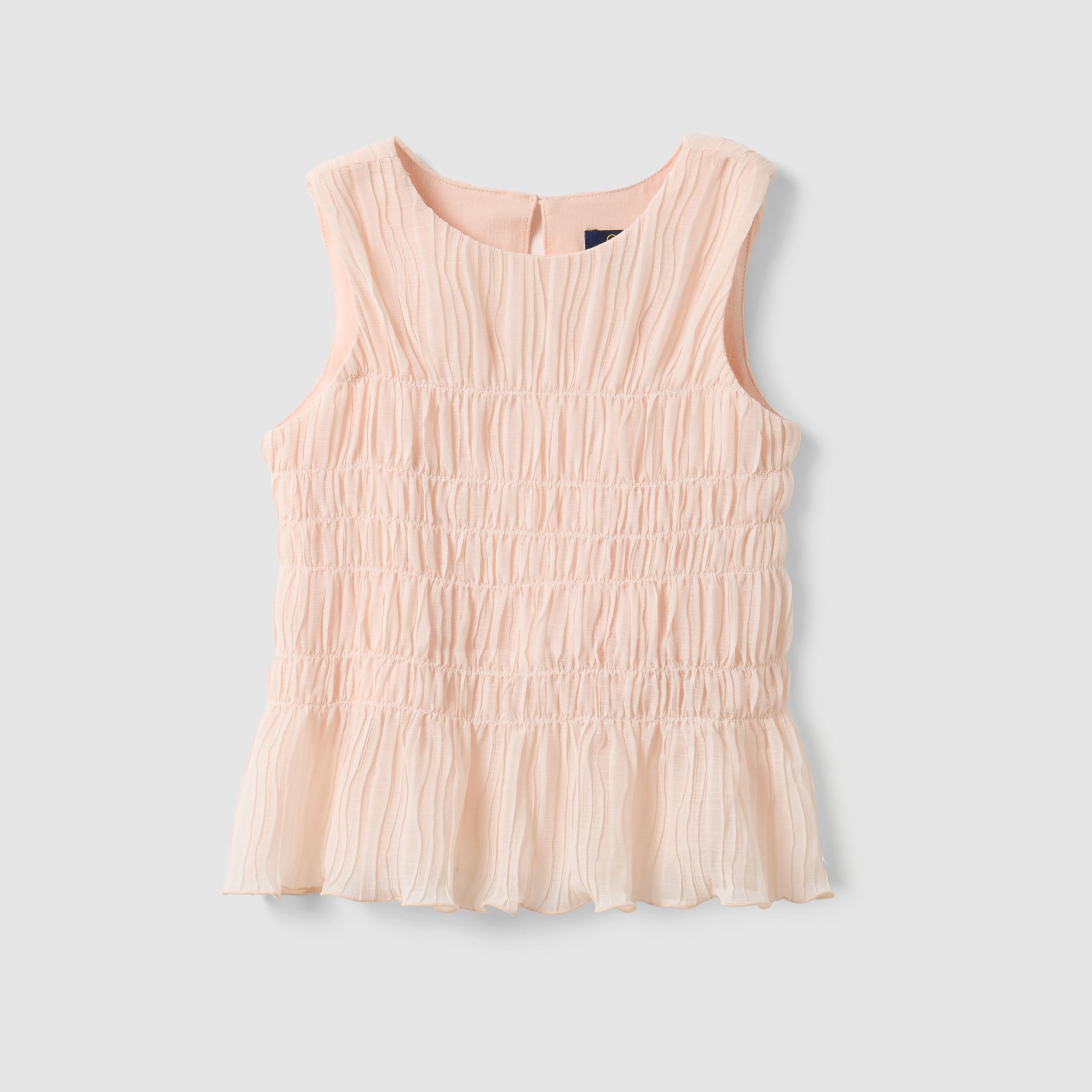 بلوزة سادة بدون أكمام من أو في إس-girls-clothing-blousesandshirts-image-1