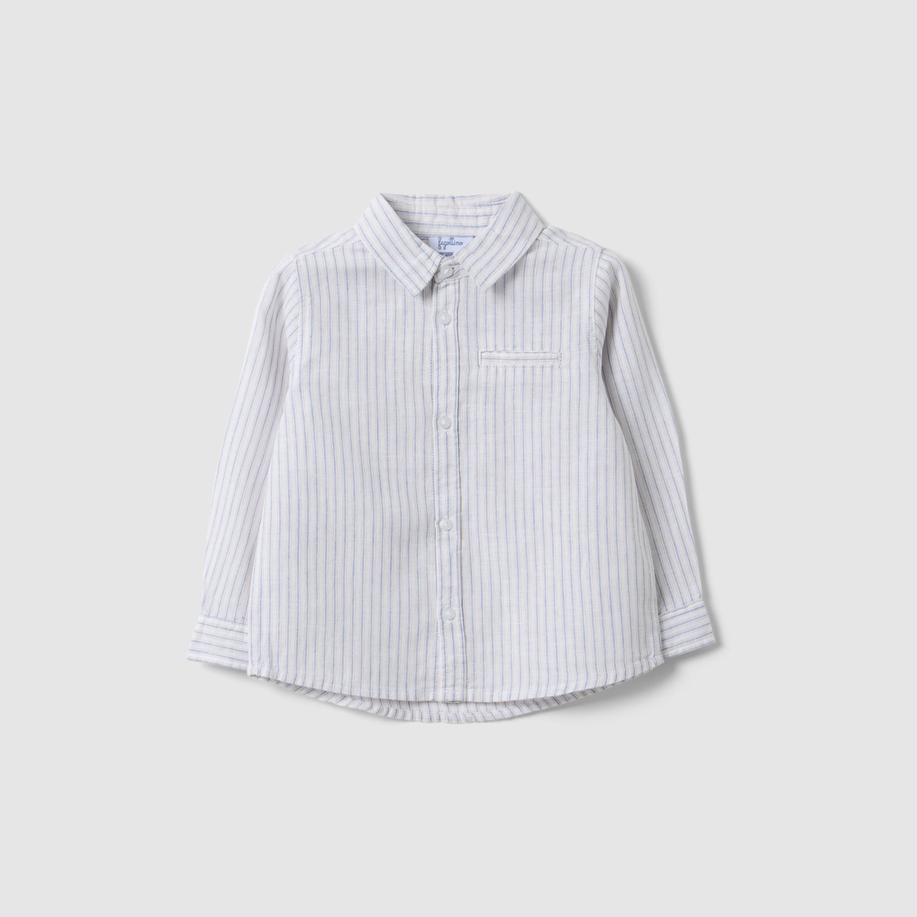 قميص مخطط بأكمام كاملة من أو في إس-boys-clothing-shirts-image-4