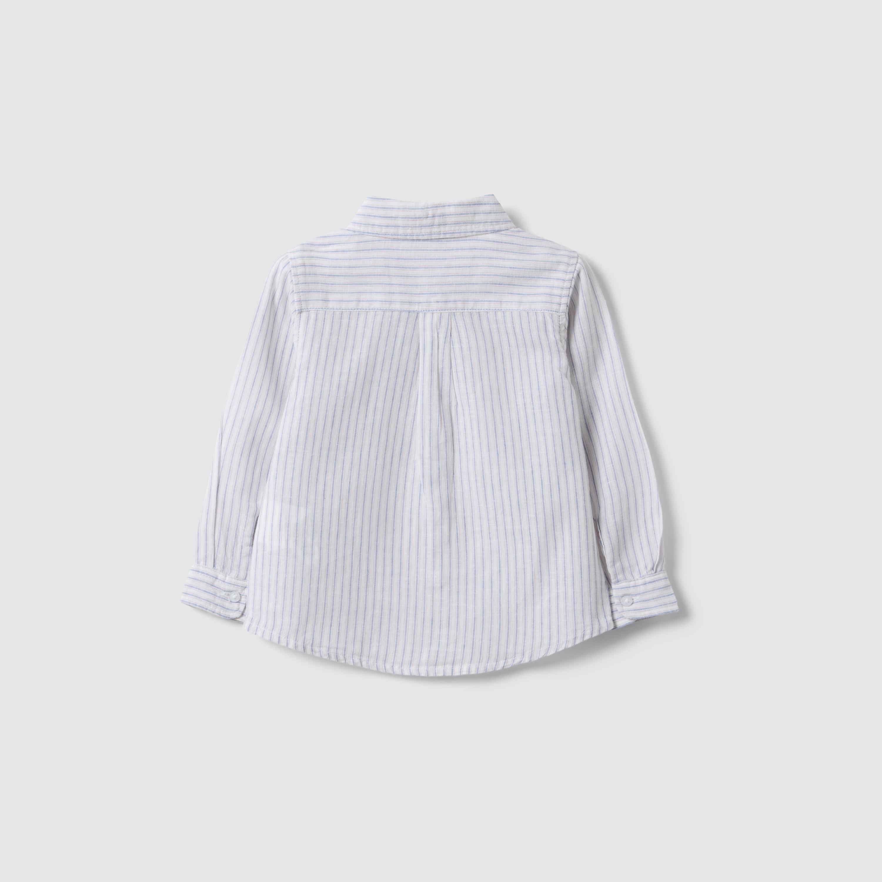 OVS Stripped Full Sleeves Shirt-boys-clothing-shirts-image-2