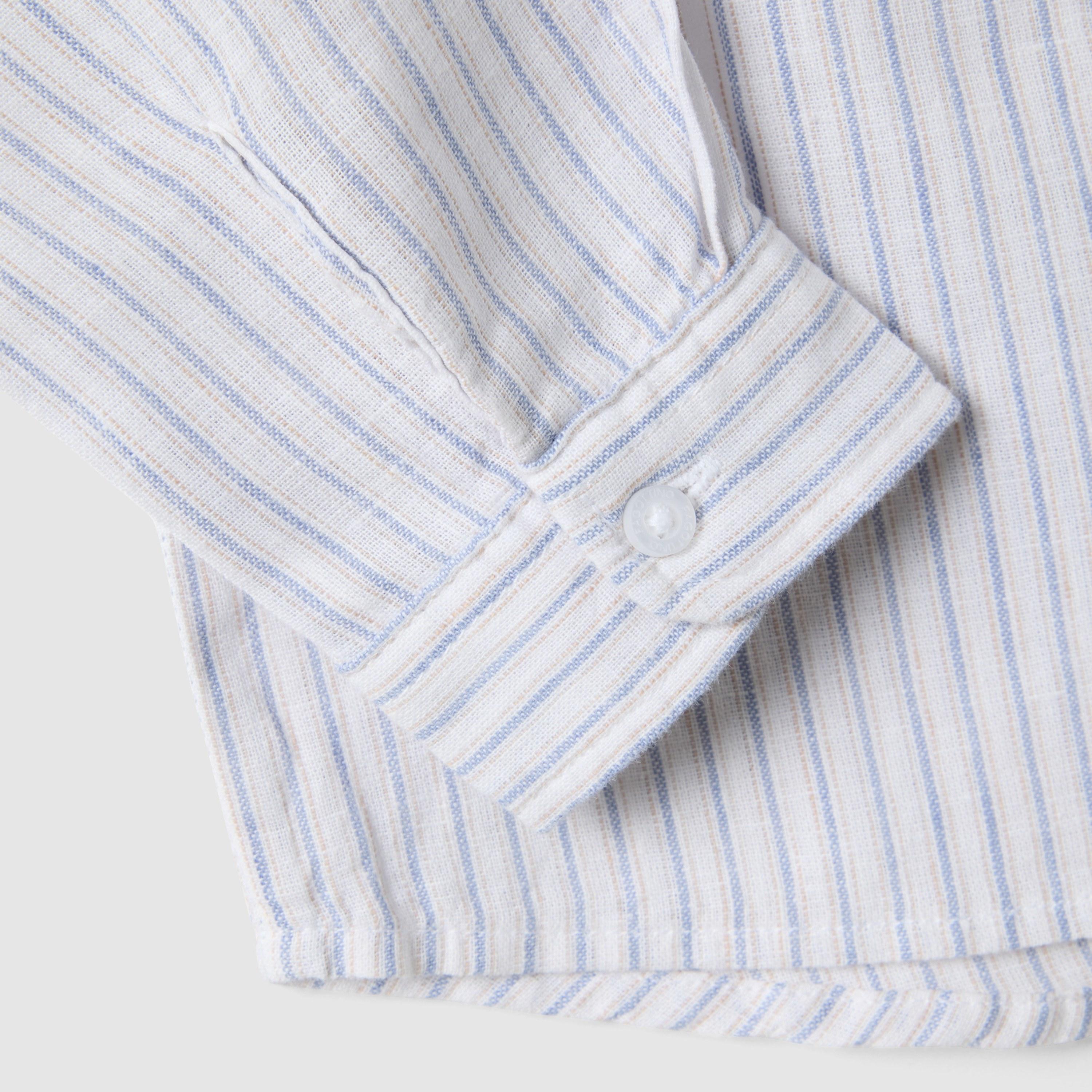 OVS Stripped Full Sleeves Shirt-boys-clothing-shirts-image-3