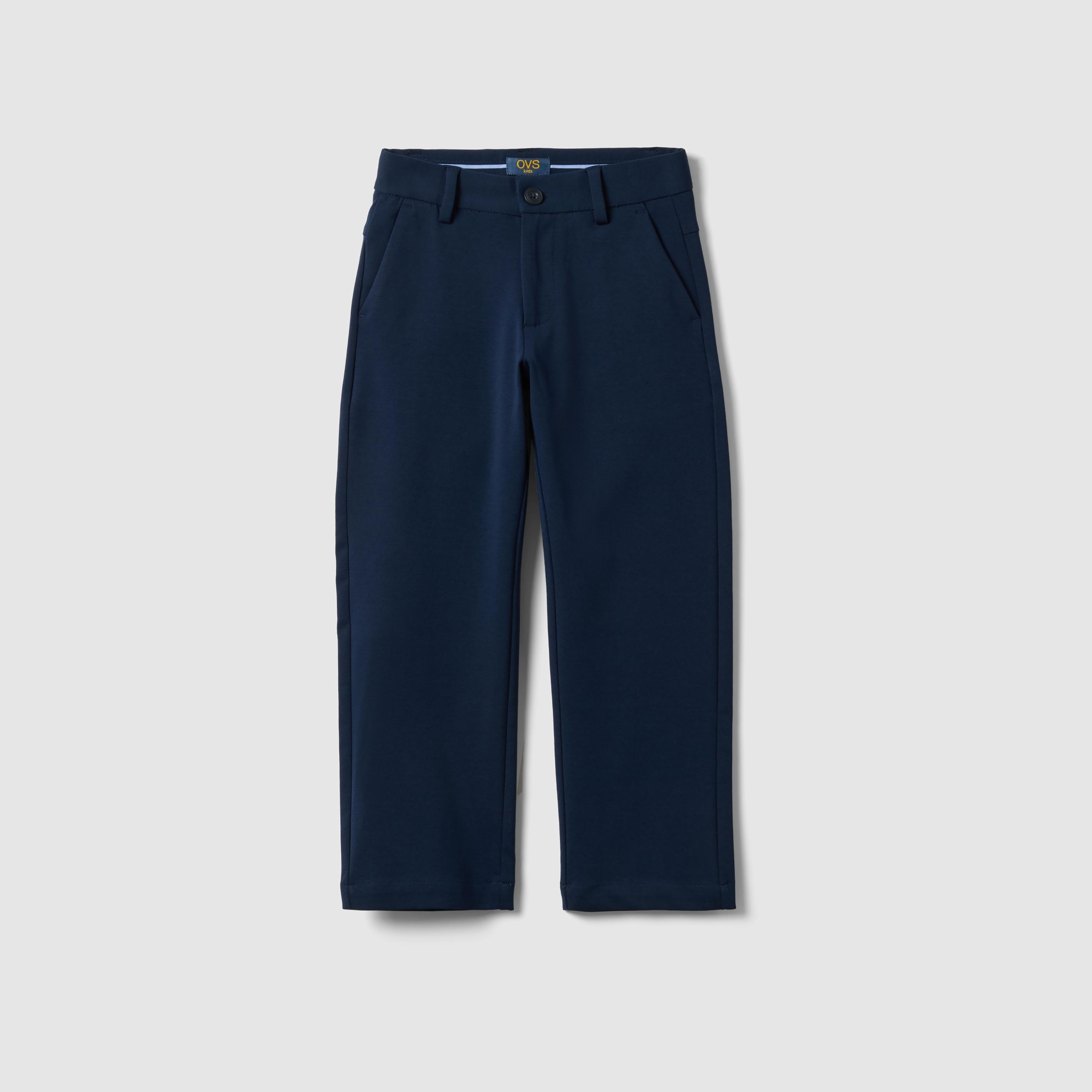 بنطلون تشينو قطني من أو في إس-boys-clothing-bottoms-joggersandtrackpants-image-1