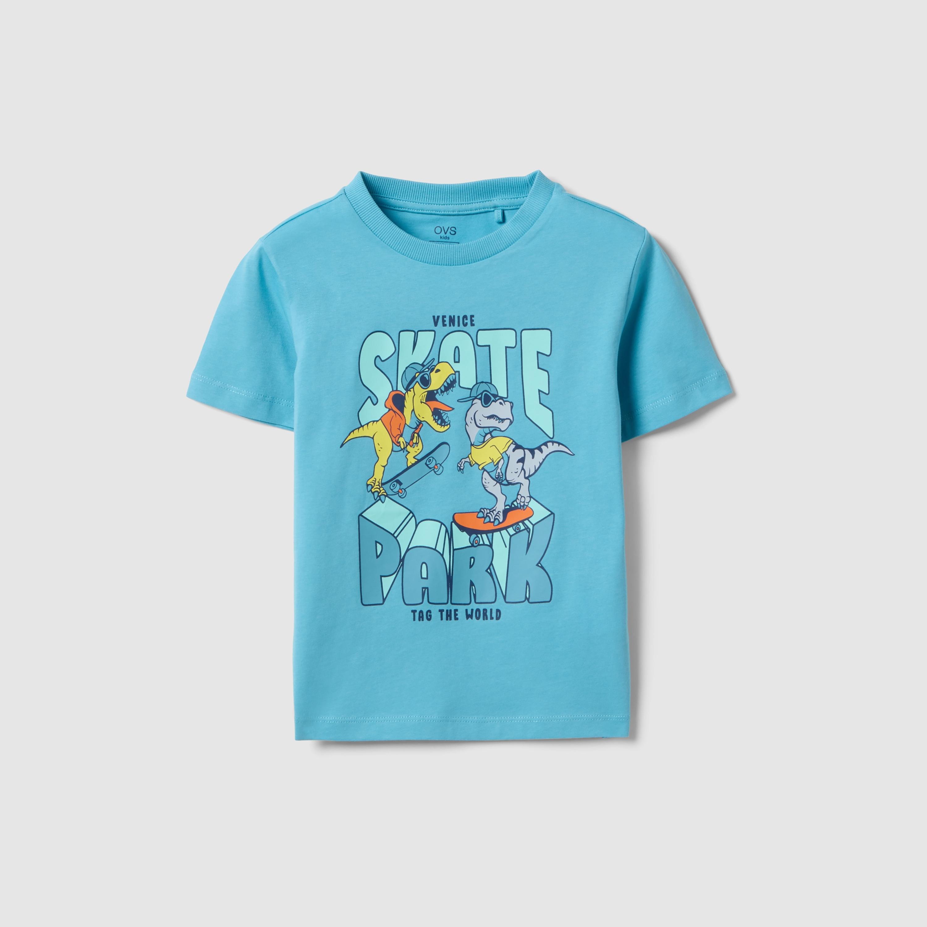 OVS Short Sleeves Skate Park Graphic Oversized T-Shirt-boys-clothing-tshirtsandpolos-image-1