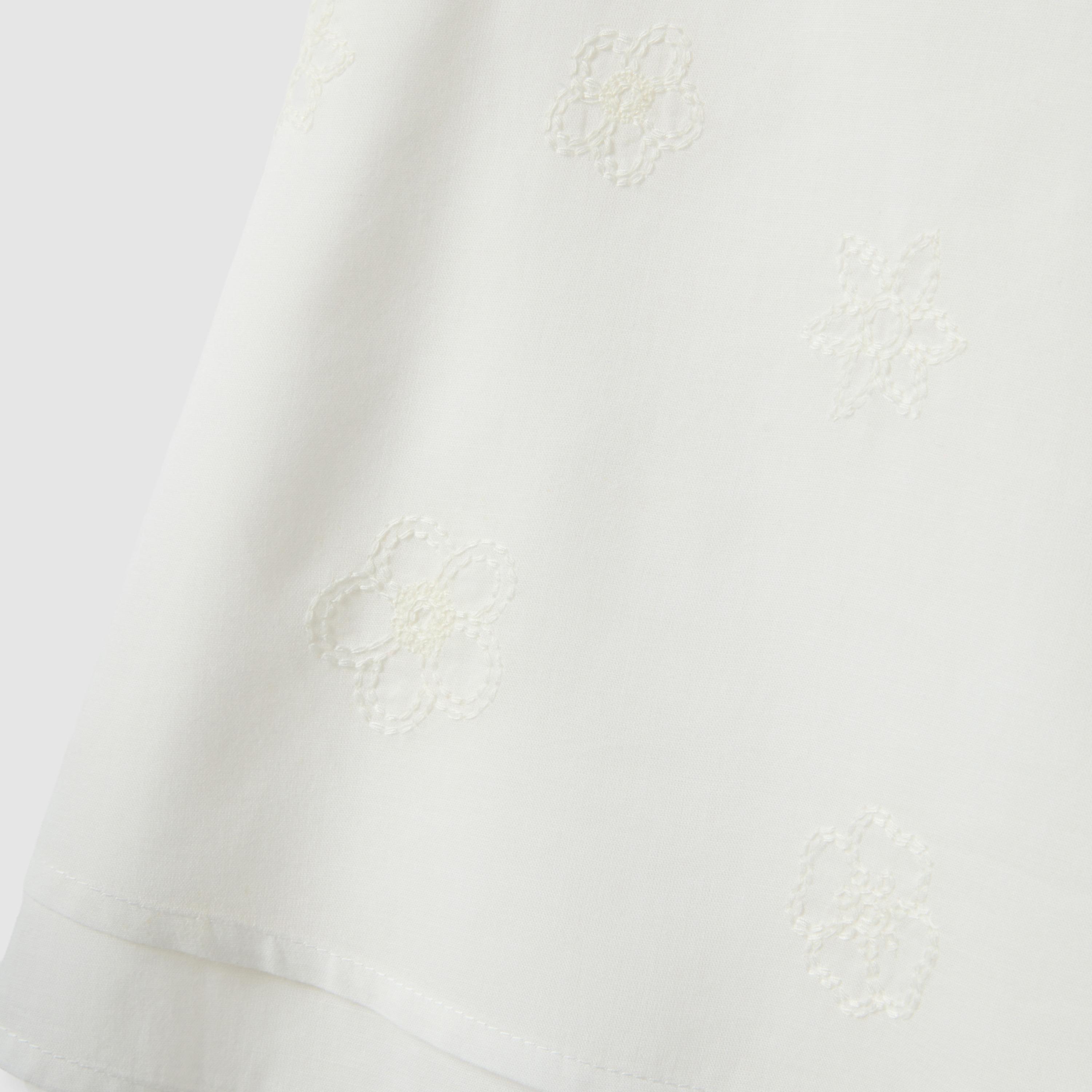 OVS Solid Short Sleeves Embroidered Top-girls-clothing-blousesandshirts-image-4