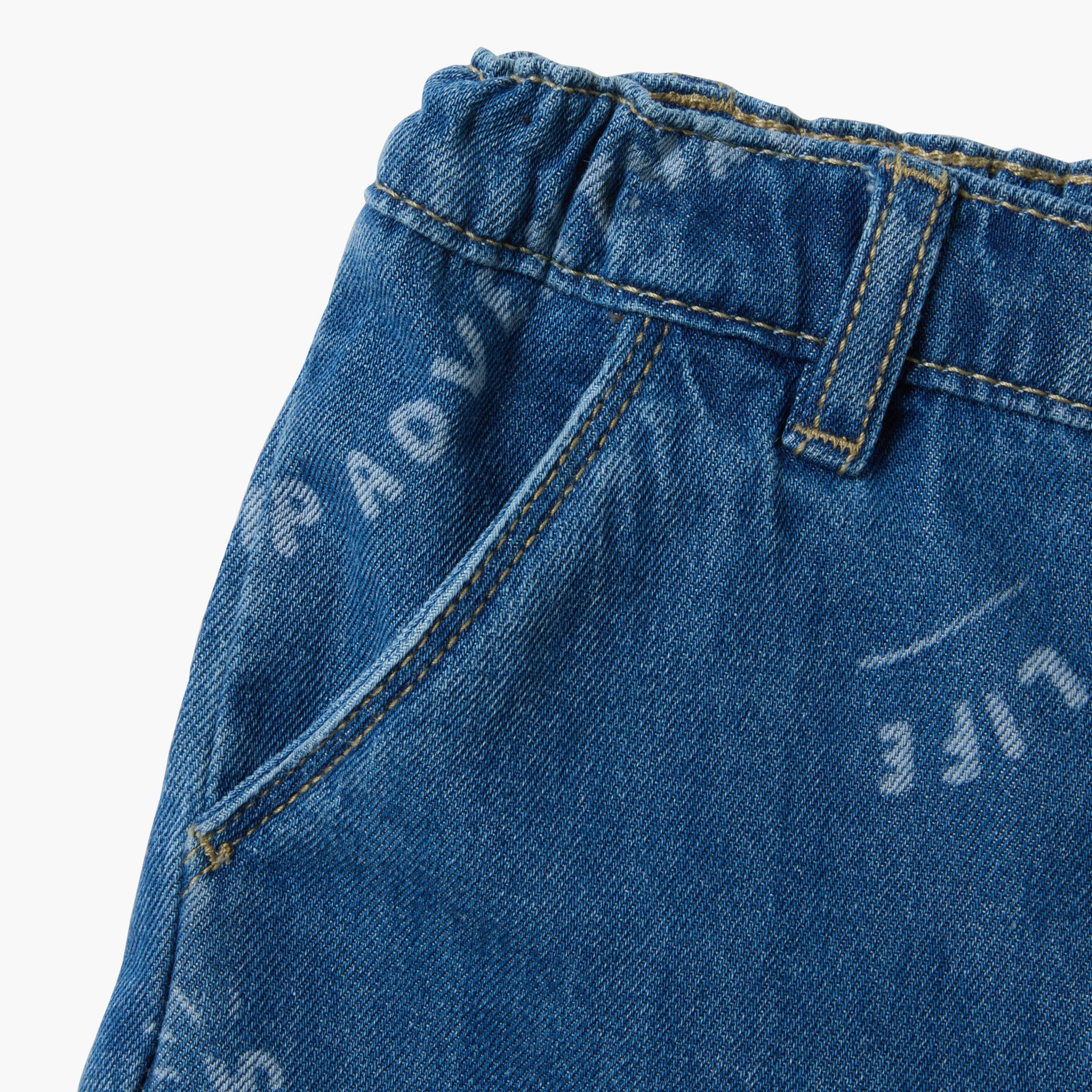 شورت جينز قطني مطبوع وبأزرار من أو في إس-baby-boys-clothing-bottoms-shorts-image-4
