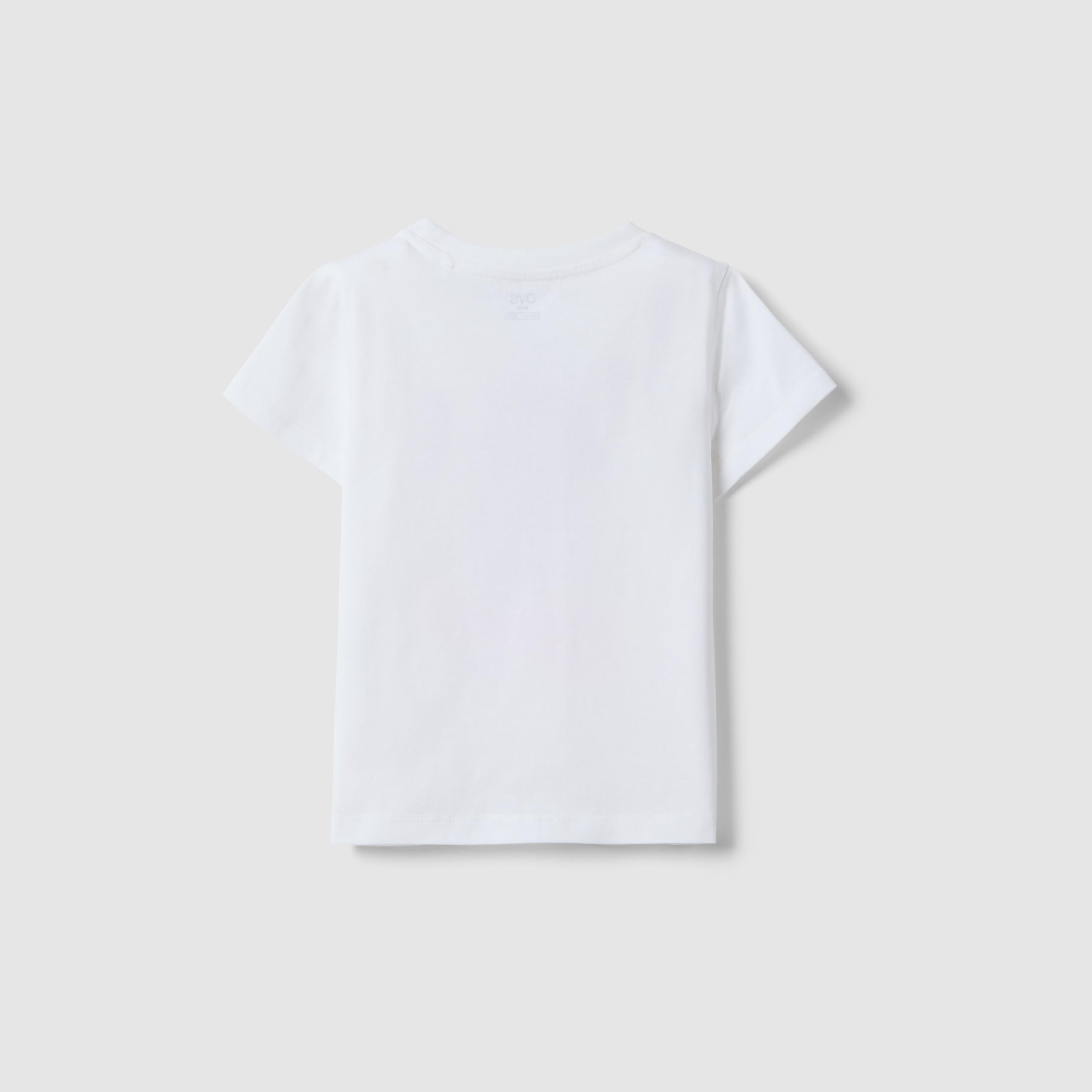 تيشيرت غرافيك أكمام قصيرة بتصميم ميامي فايبز من أو في إس-girls-clothing-tshirts-image-2