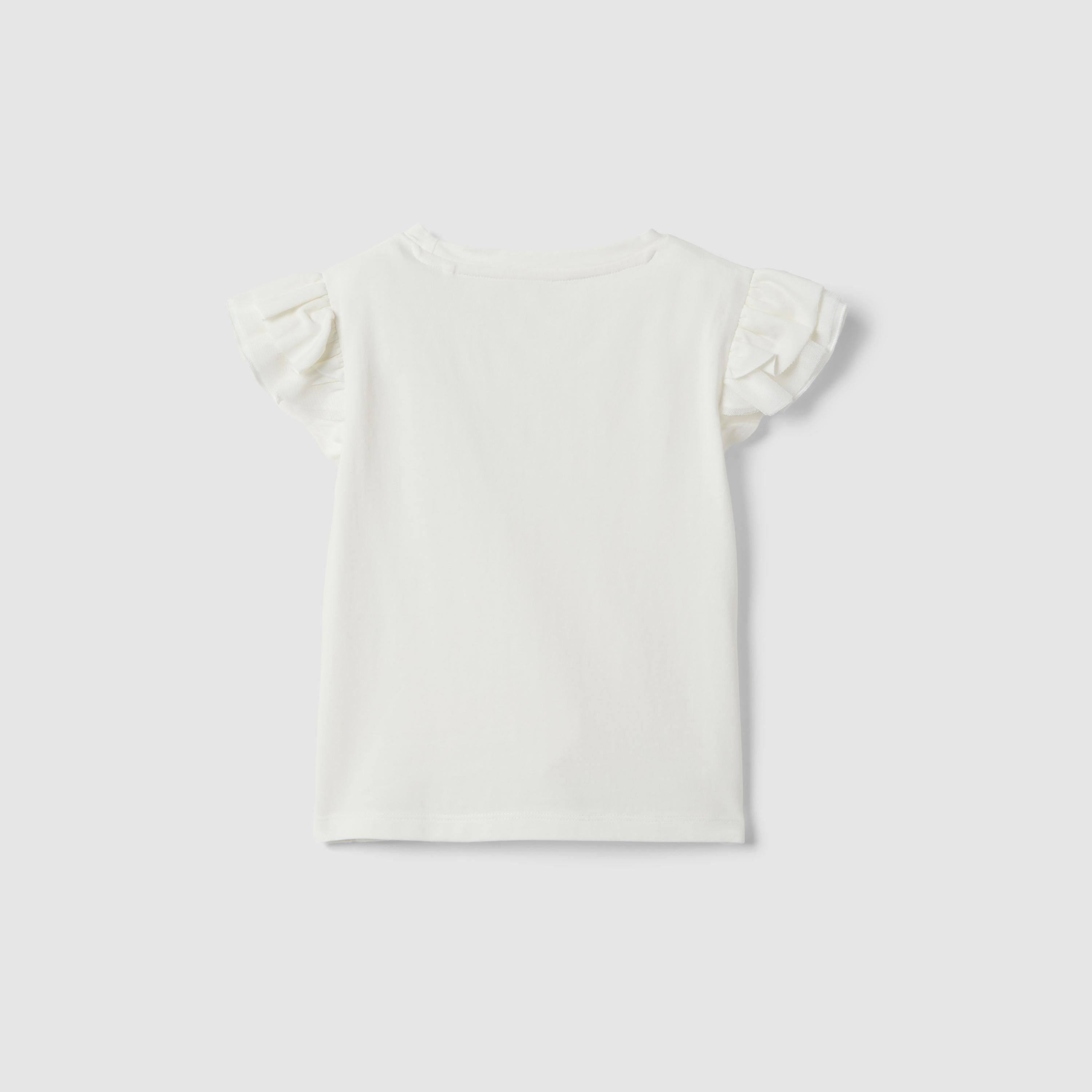 تيشيرت أكمام قصيرة مزين بفراشة من أو في إس-girls-clothing-tshirts-image-2