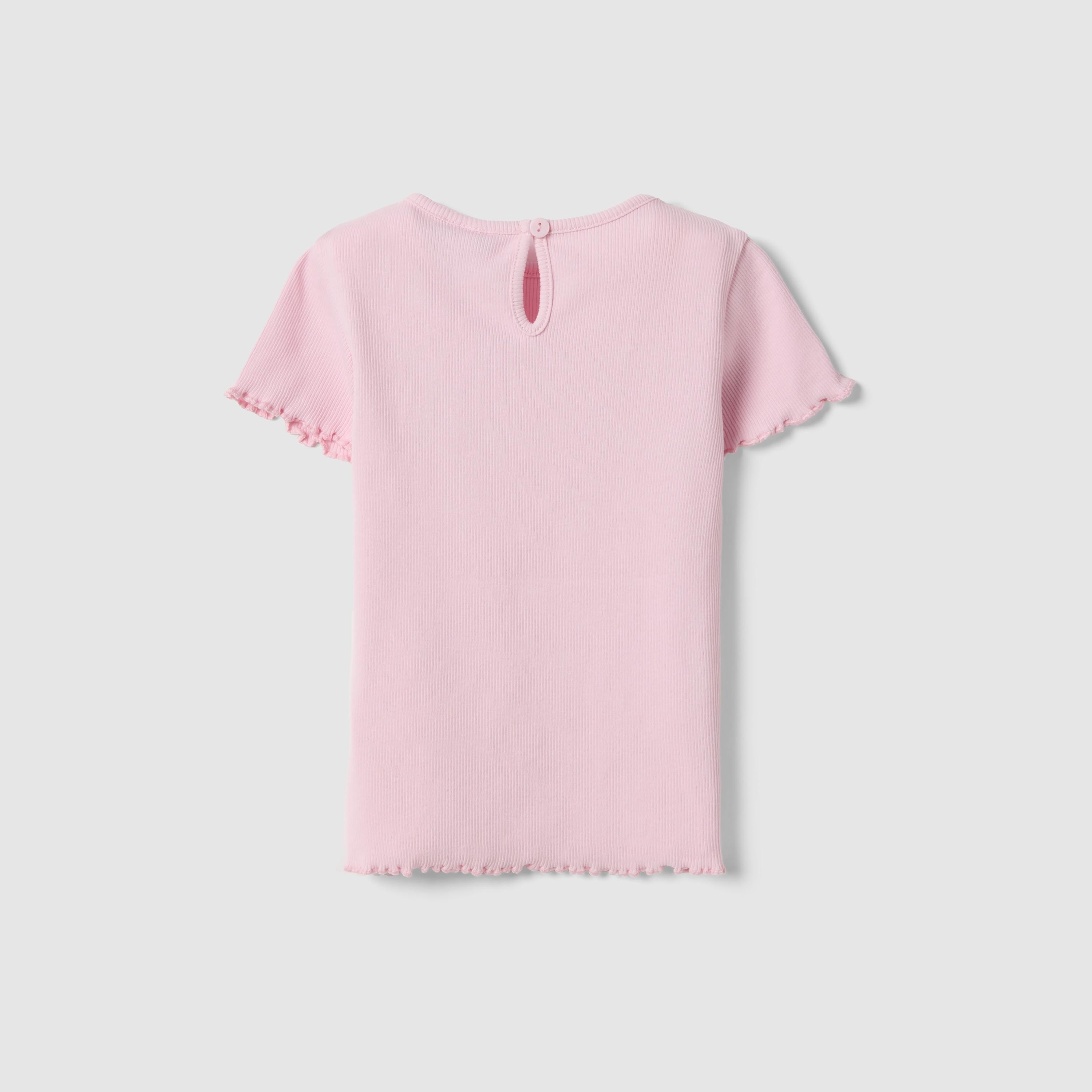 OVS Short Sleeves Wink Graphic T-Shirt-girls-clothing-tshirts-image-2