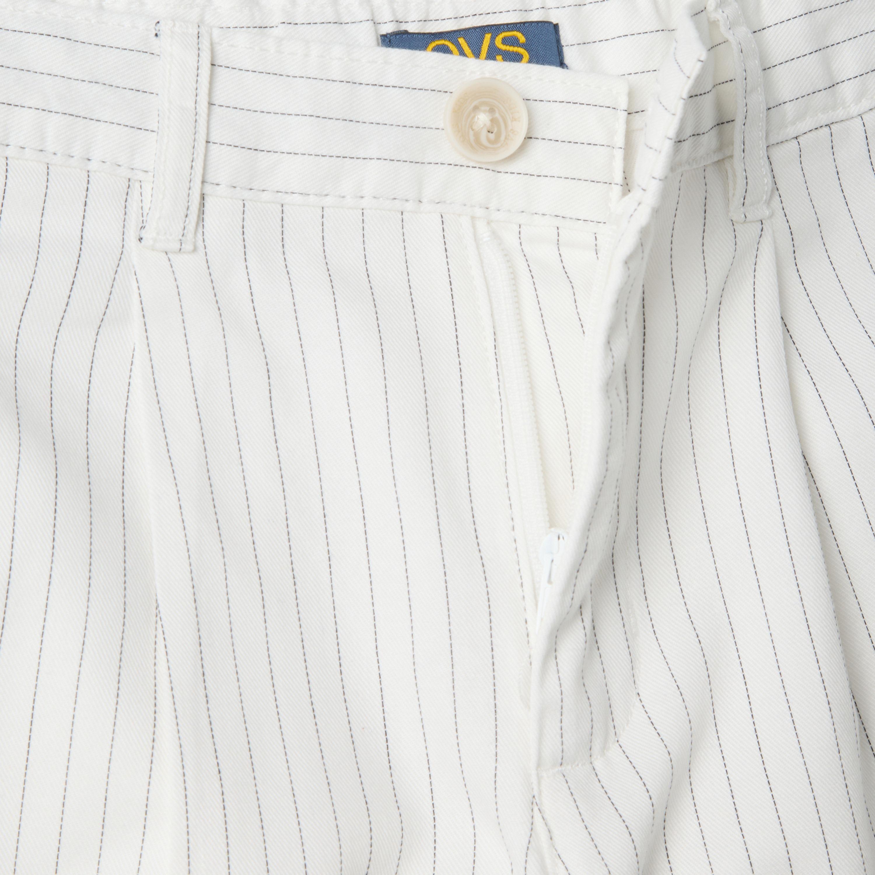 OVS Cotton Striped Buttoned Shorts-boys-clothing-bottoms-shorts-image-3
