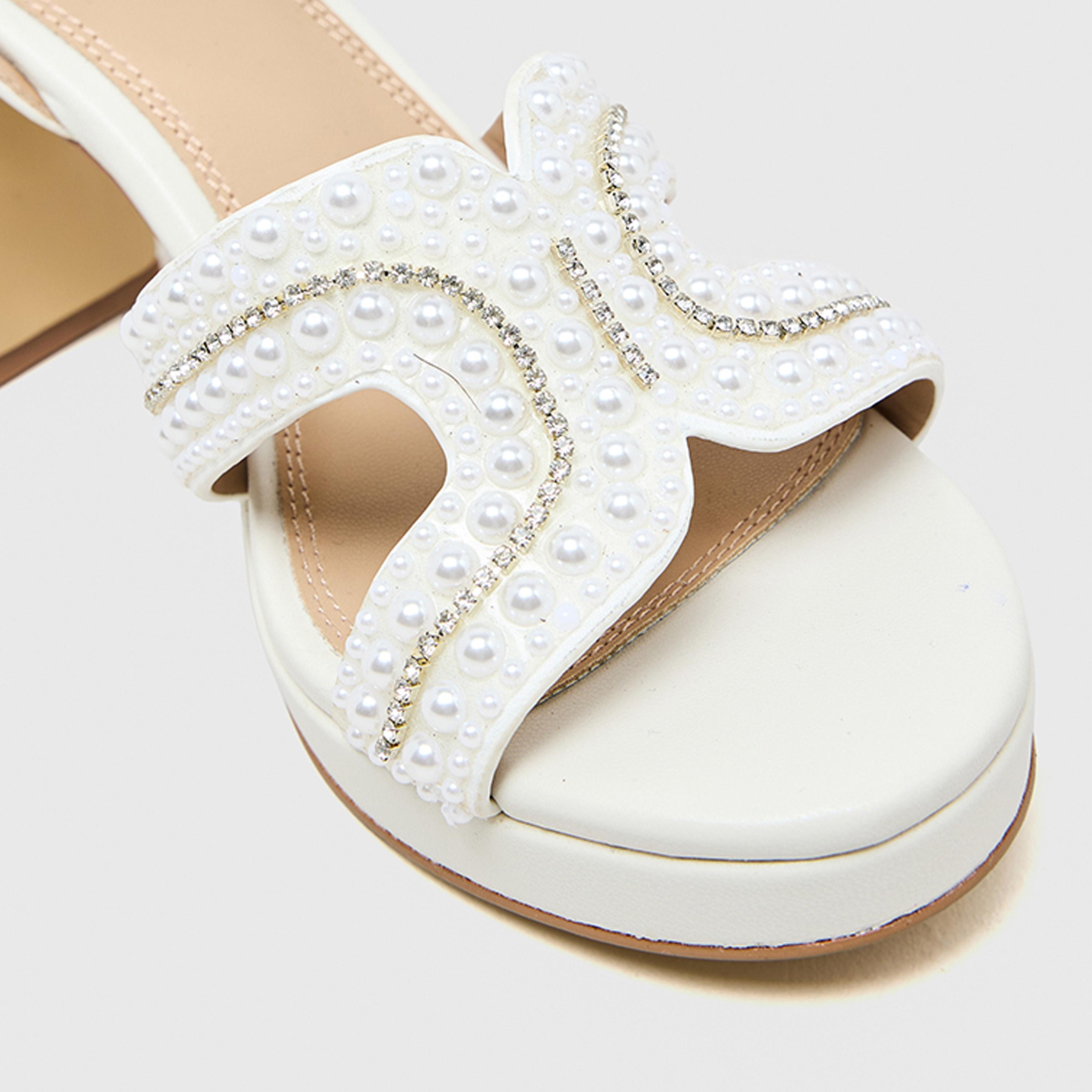 Nine West Women's Buckle Strap Block Heel Sandals | 259-10102-women-shoes-sandals-heeled-image-2