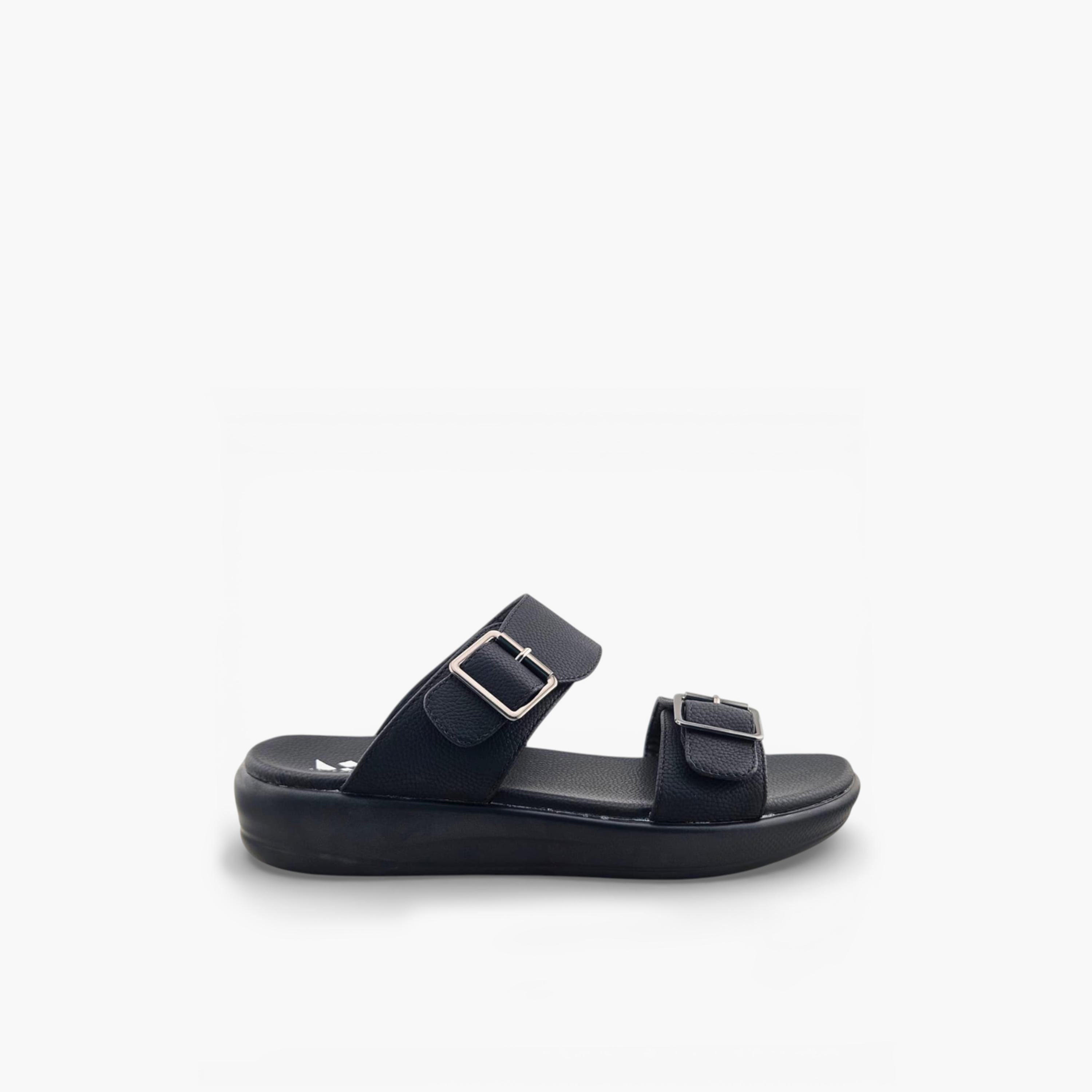 Al Fanoos Men's Slip On Pure Prestige Arabic Sandals | 2602802-men-shoes-sandals-image-2