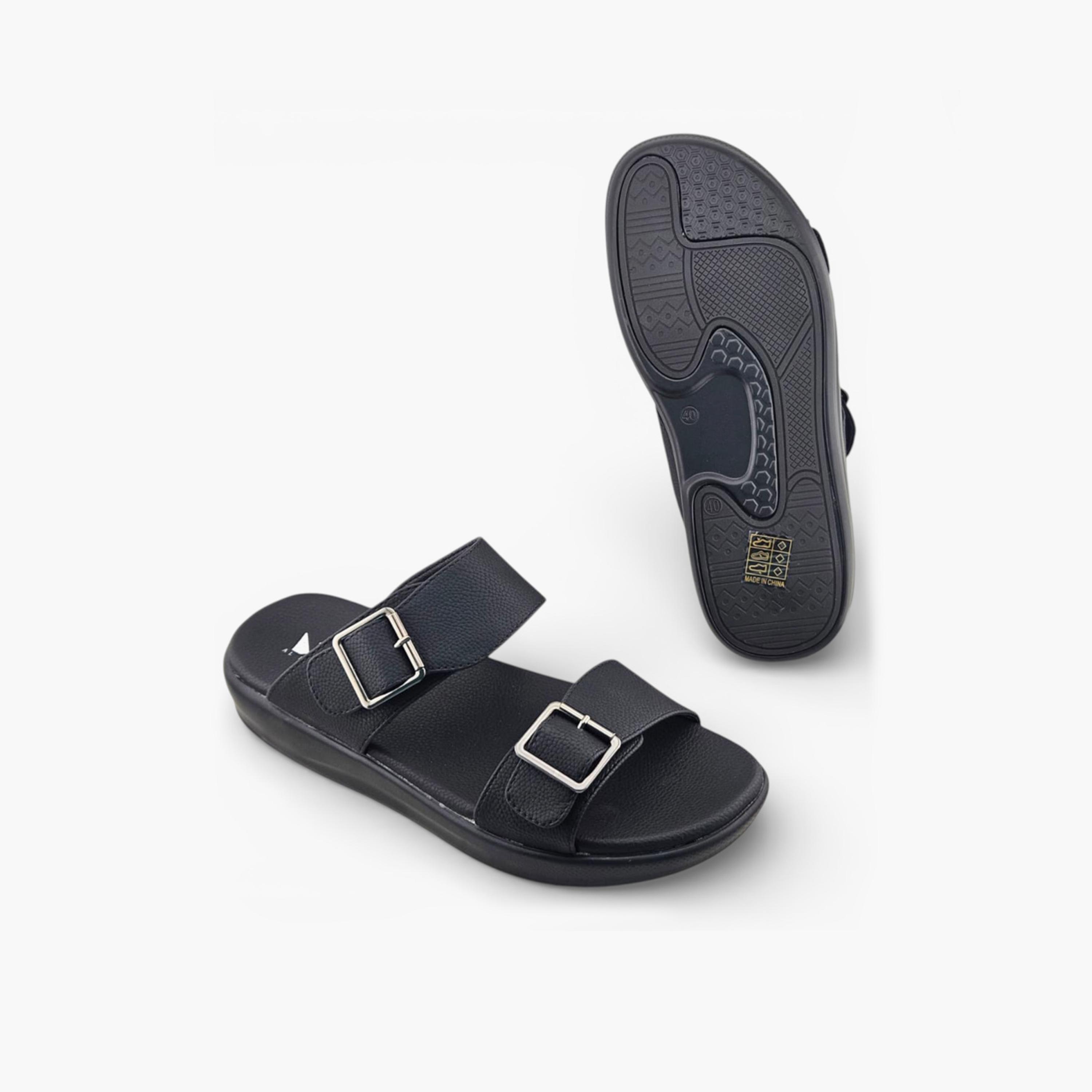 Al Fanoos Men's Slip On Pure Prestige Arabic Sandals | 2602802-men-shoes-sandals-image-4
