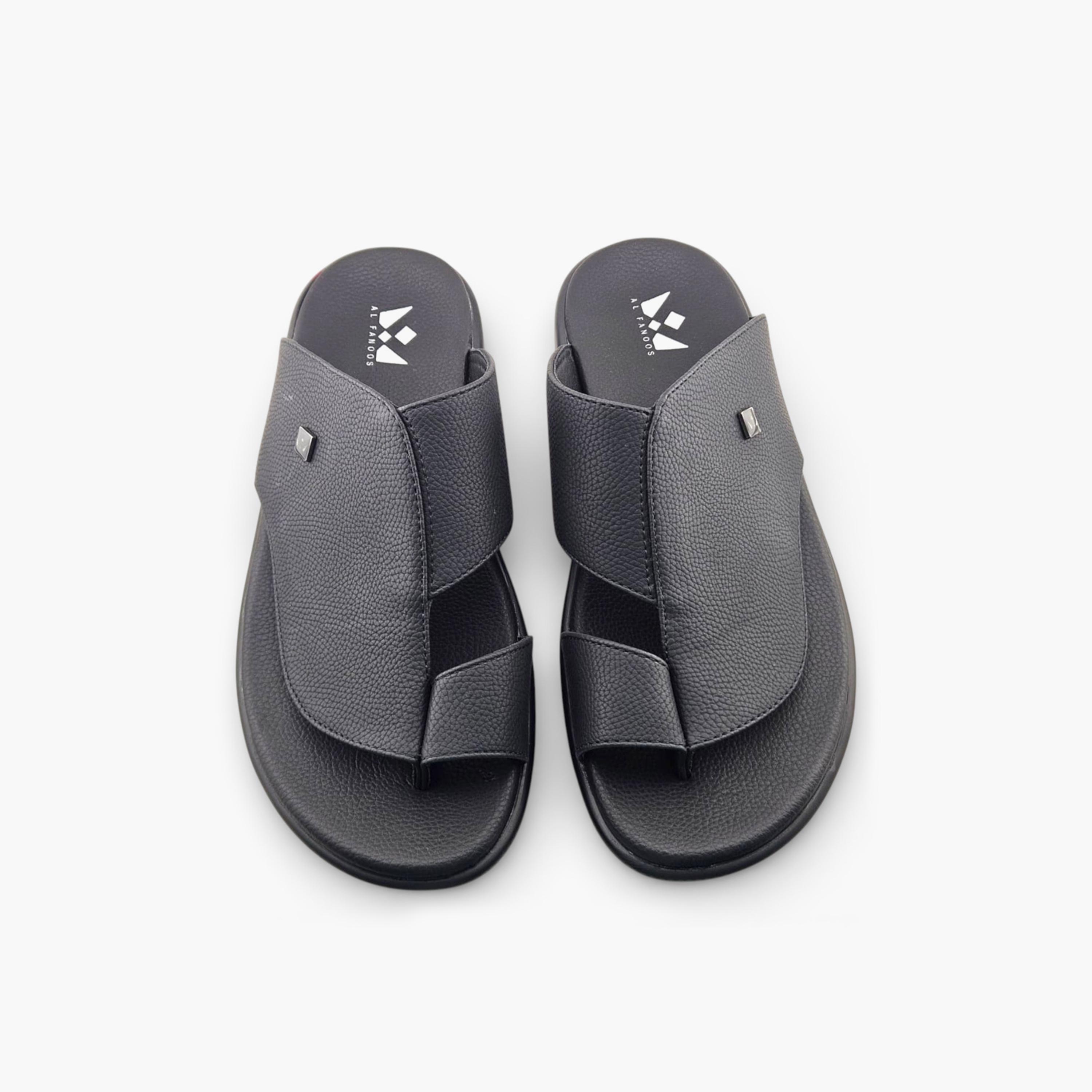 Al Fanoos Men's Slip On Pure Prestige Arabic Sandals | 2602804-men-shoes-sandals-image-4