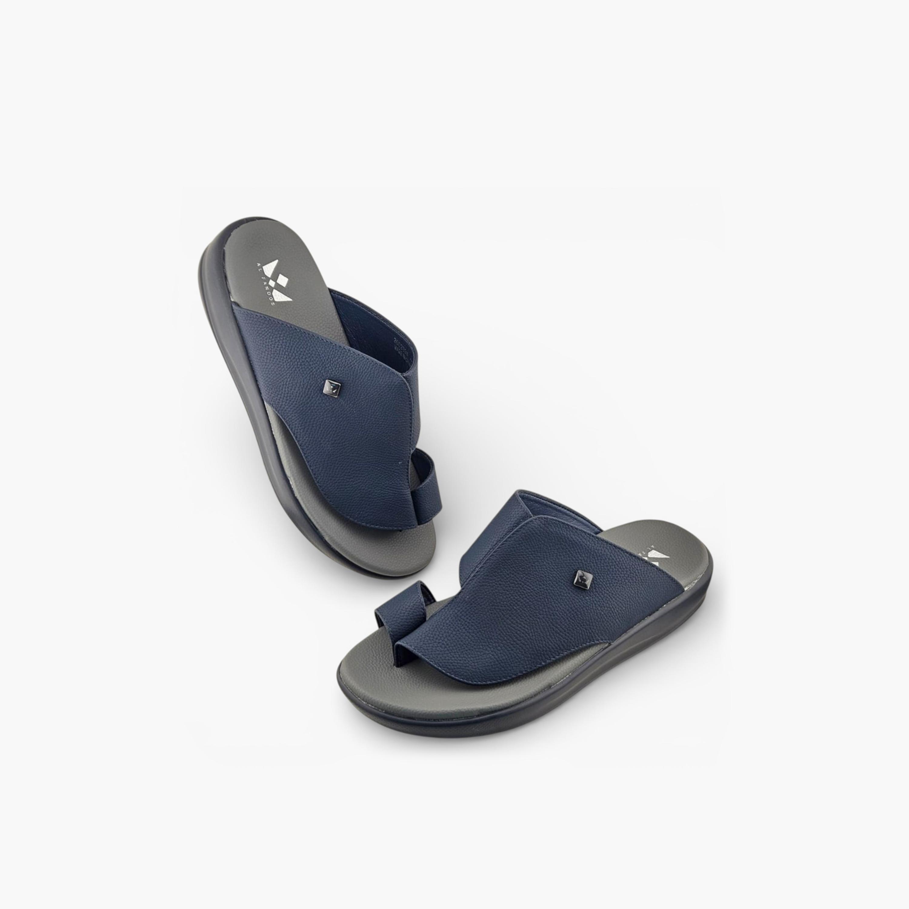 Al Fanoos Men's Slip On Pure Prestige Arabic Sandals | 2602804-men-shoes-sandals-image-4