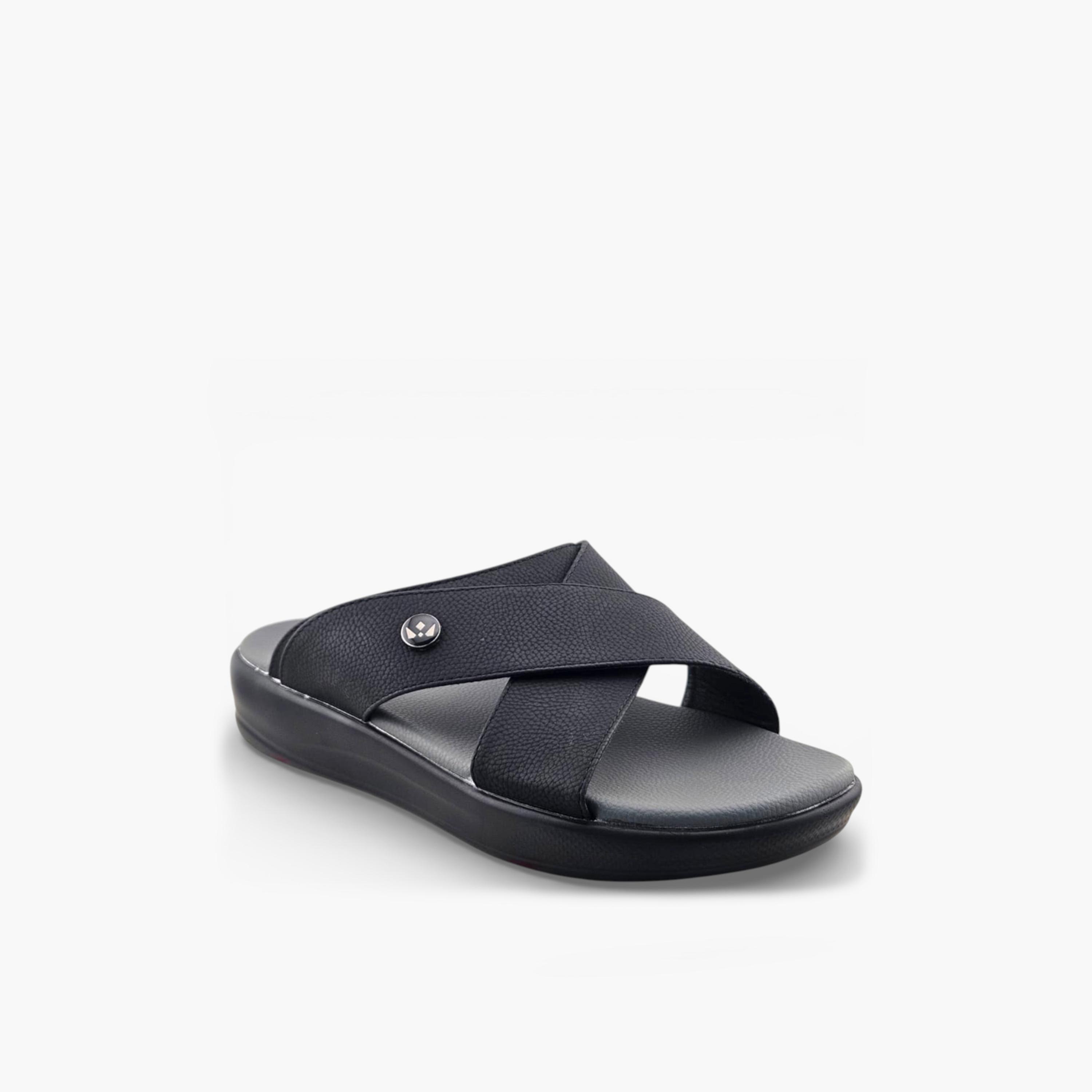 Al Fanoos Men's Slip On Pure Prestige Arabic Sandals | 2602805-men-shoes-sandals-image-1