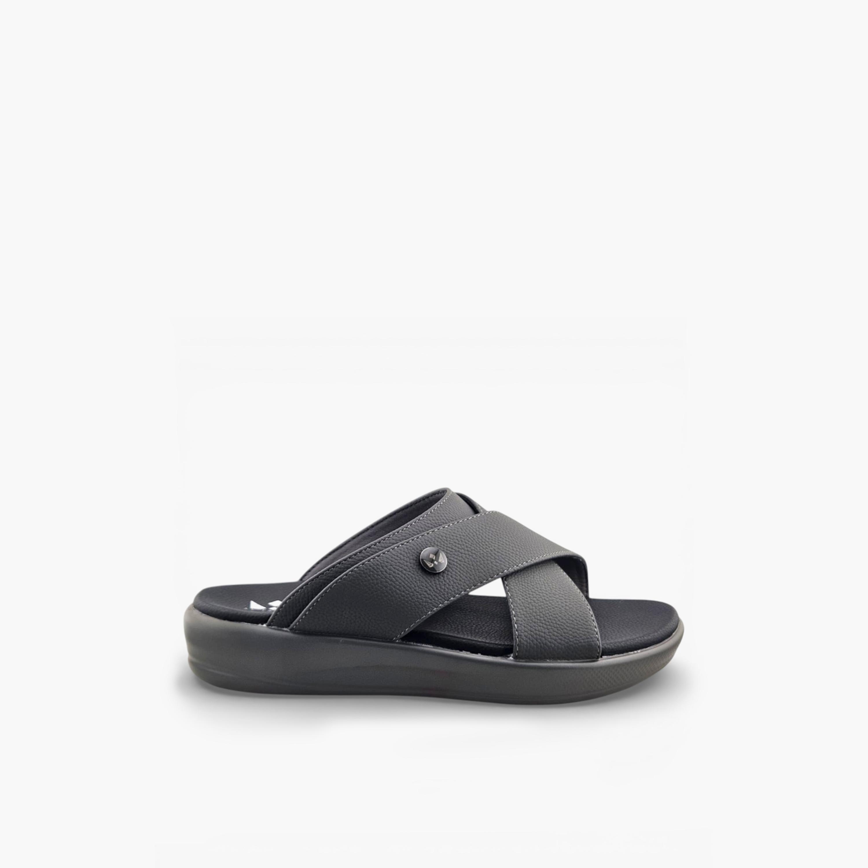 صندل عربي رجالي من ألفانوس بدون رباط – فخامة خالصة | 2602805-men-shoes-sandals-image-2