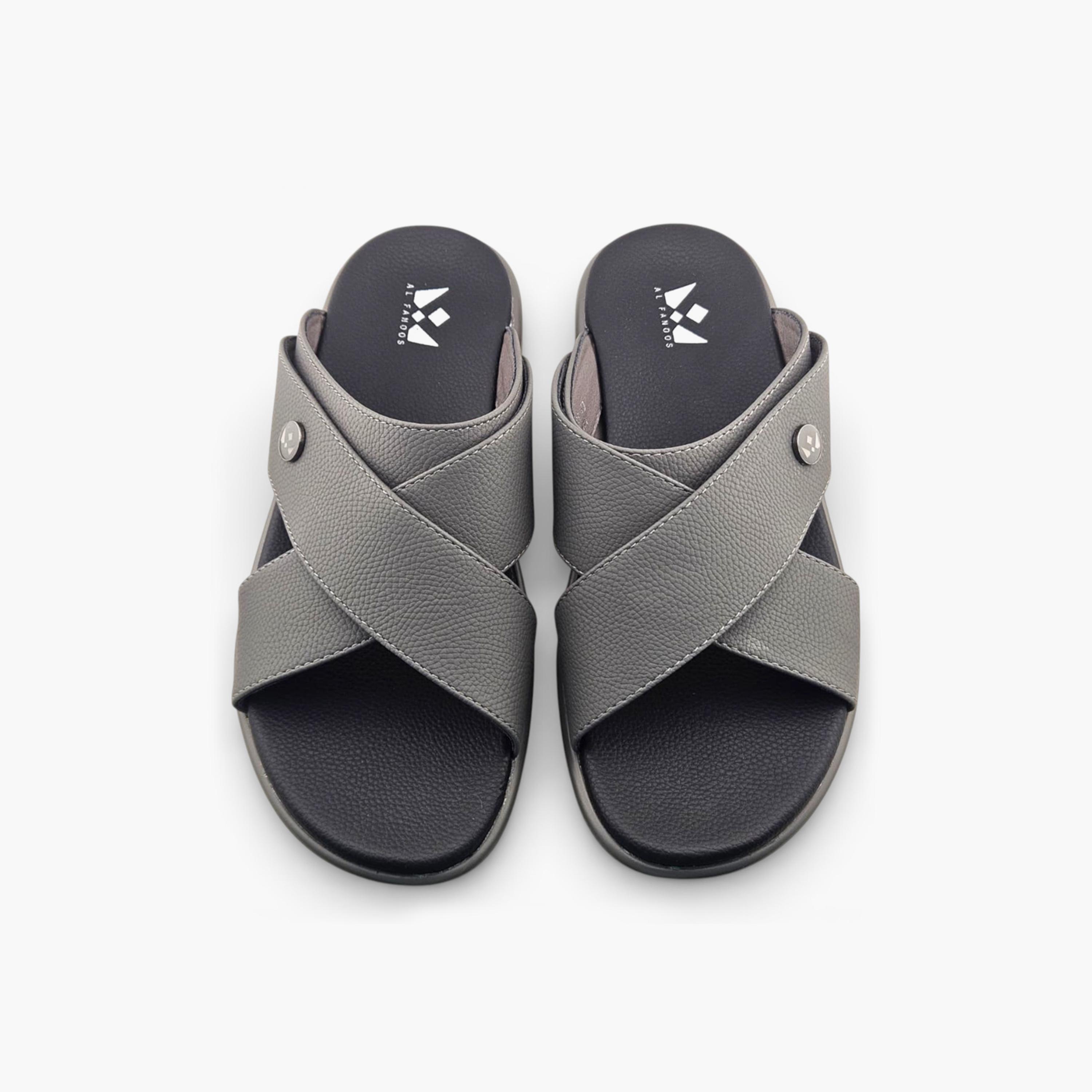 صندل عربي رجالي من ألفانوس بدون رباط – فخامة خالصة | 2602805-men-shoes-sandals-image-4