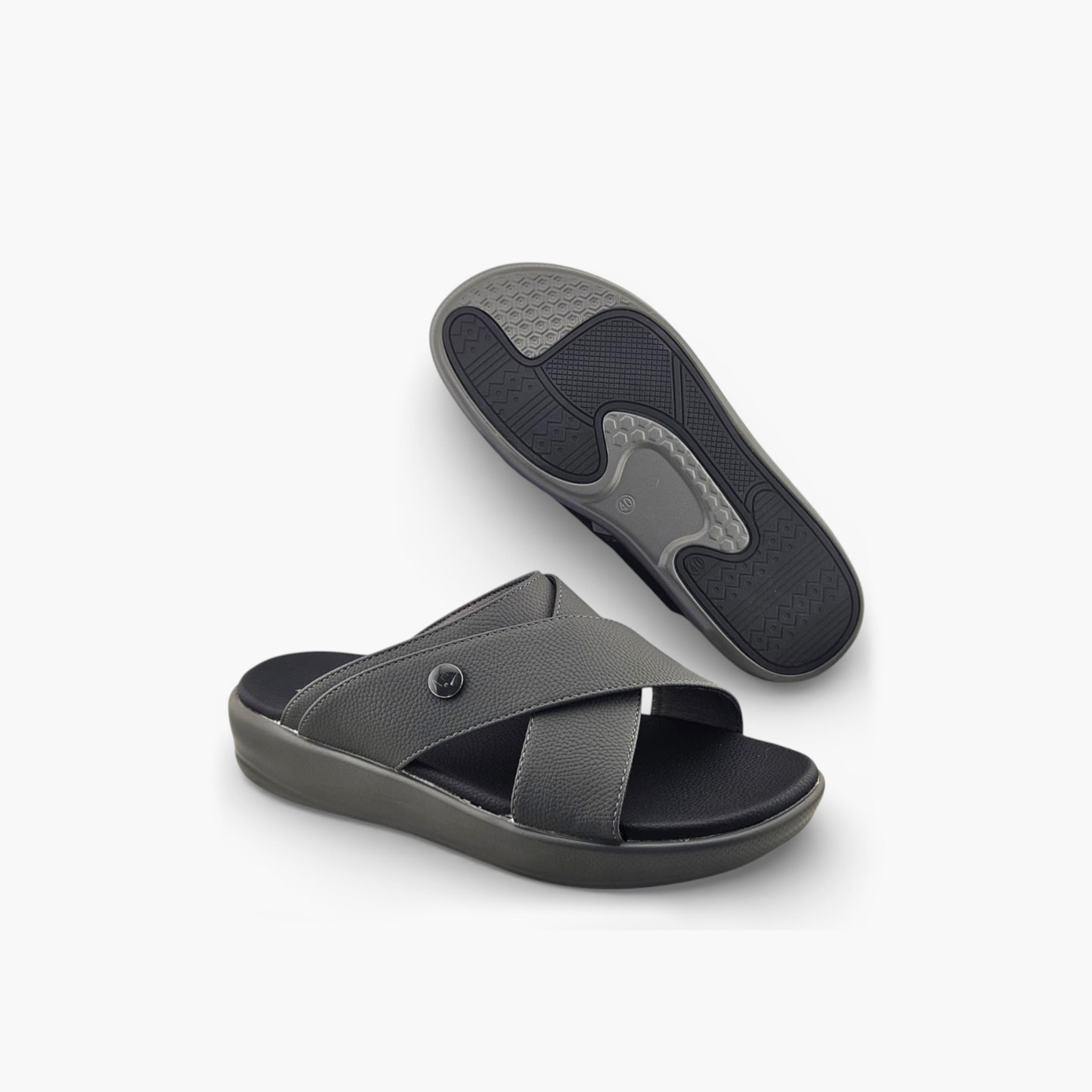 صندل عربي رجالي من ألفانوس بدون رباط – فخامة خالصة | 2602805-men-shoes-sandals-image-5