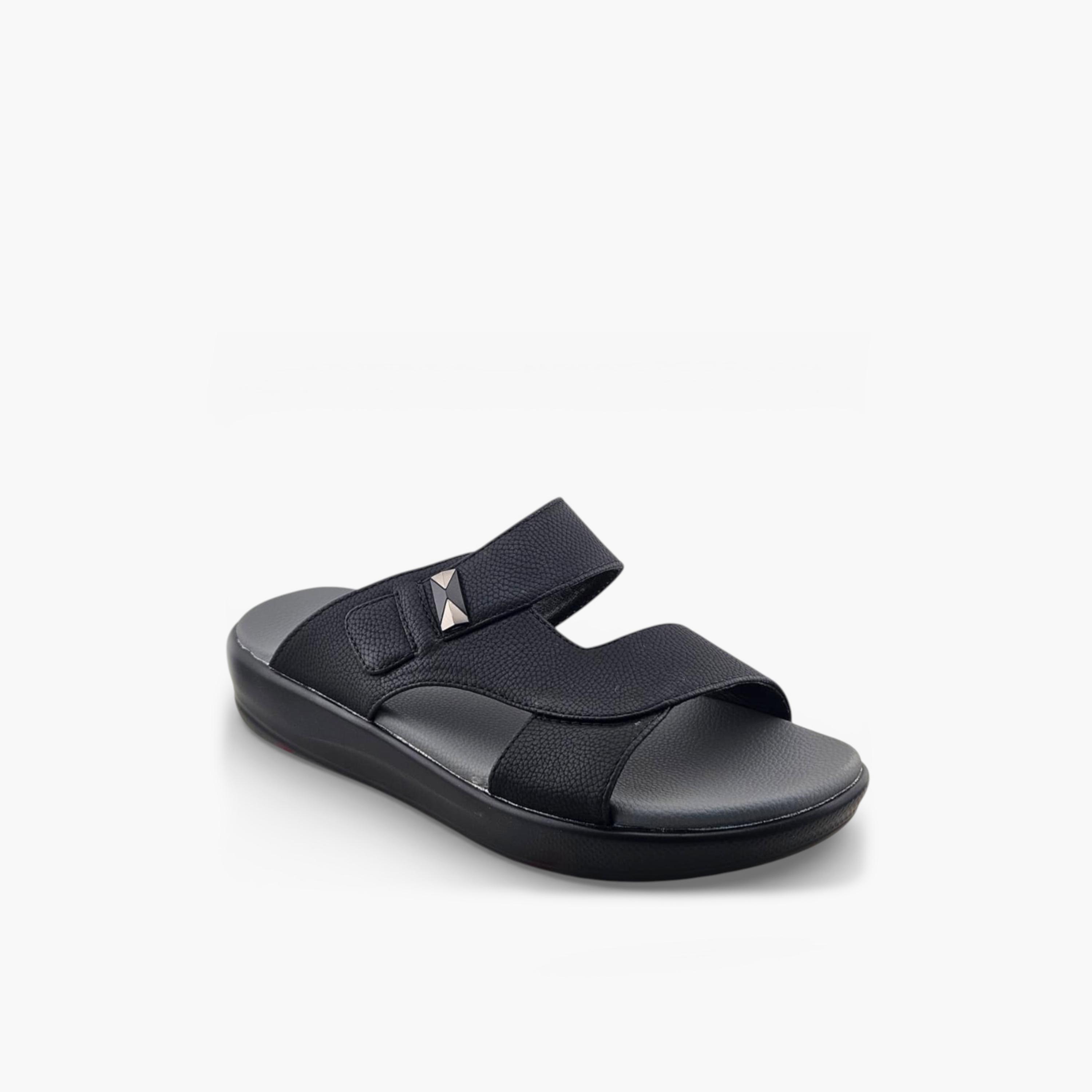 Al Fanoos Men's Slip On Pure Prestige Arabic Sandals | 2602806-men-shoes-sandals-image-1