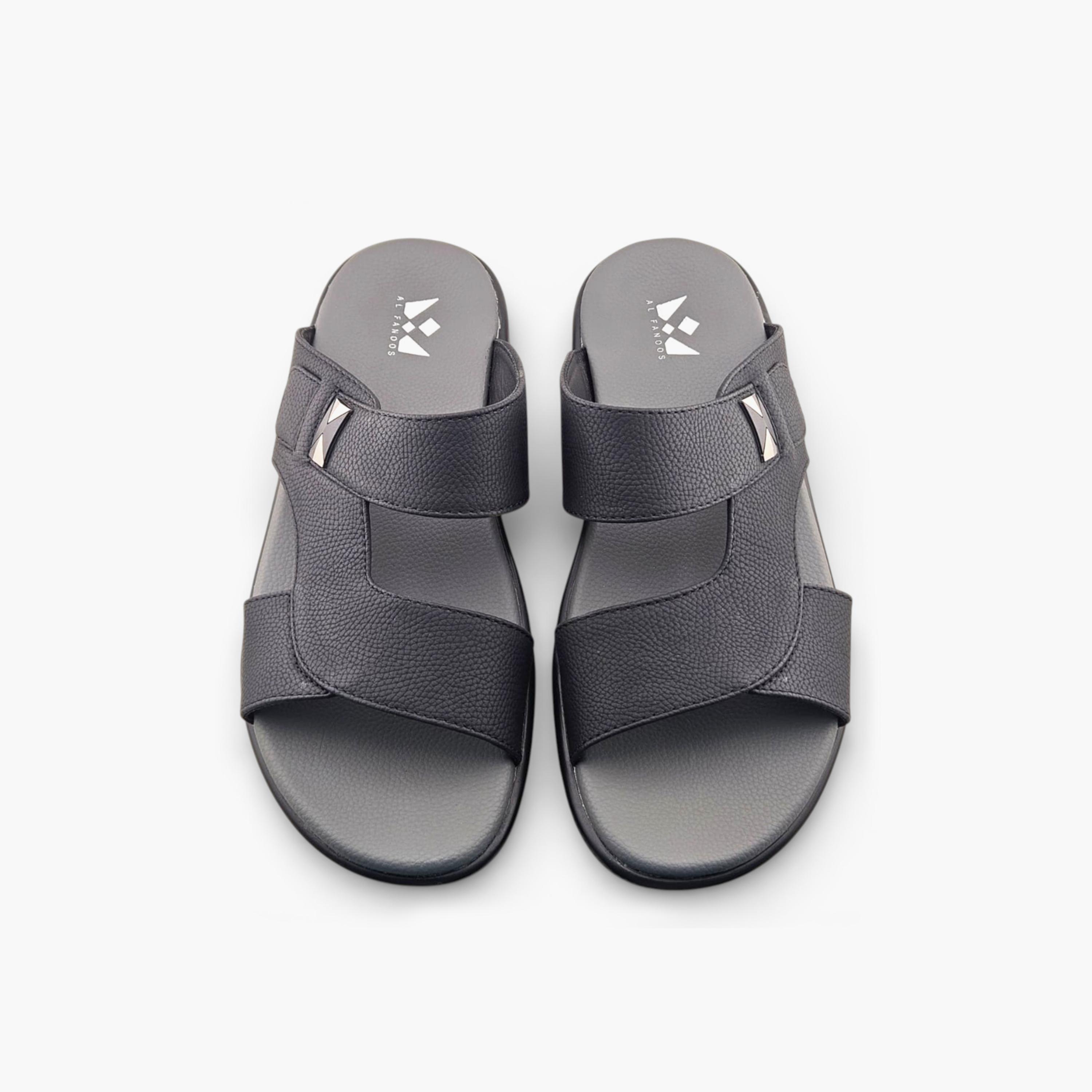 Al Fanoos Men's Slip On Pure Prestige Arabic Sandals | 2602806-men-shoes-sandals-image-4
