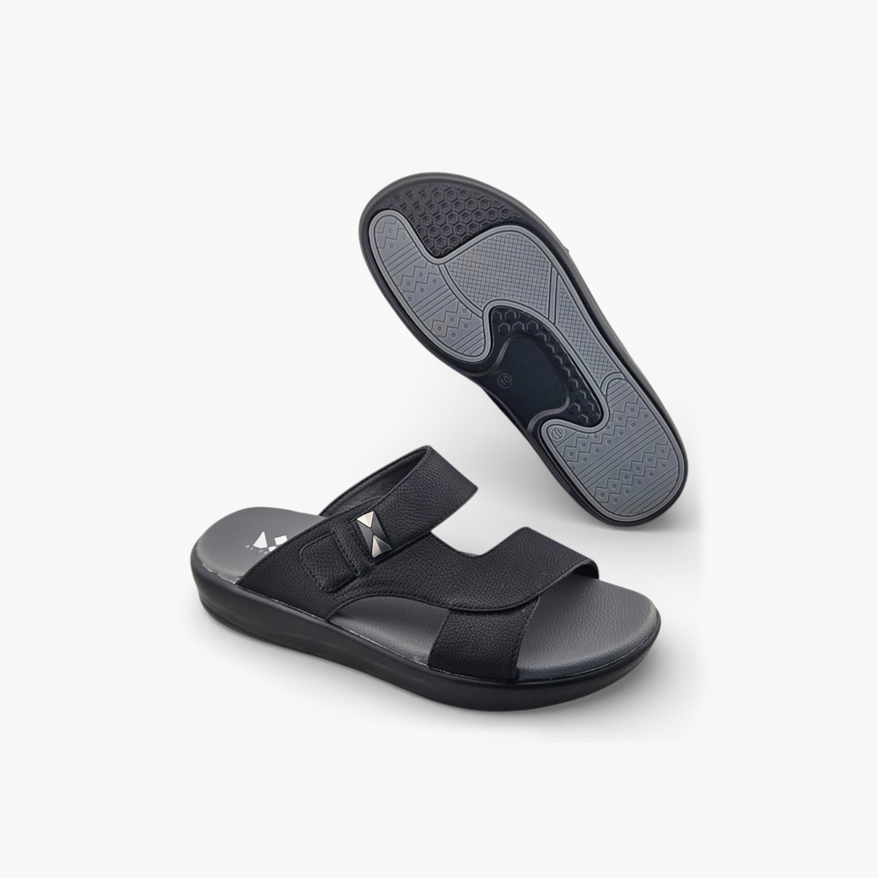 Al Fanoos Men's Slip On Pure Prestige Arabic Sandals | 2602806-men-shoes-sandals-image-5
