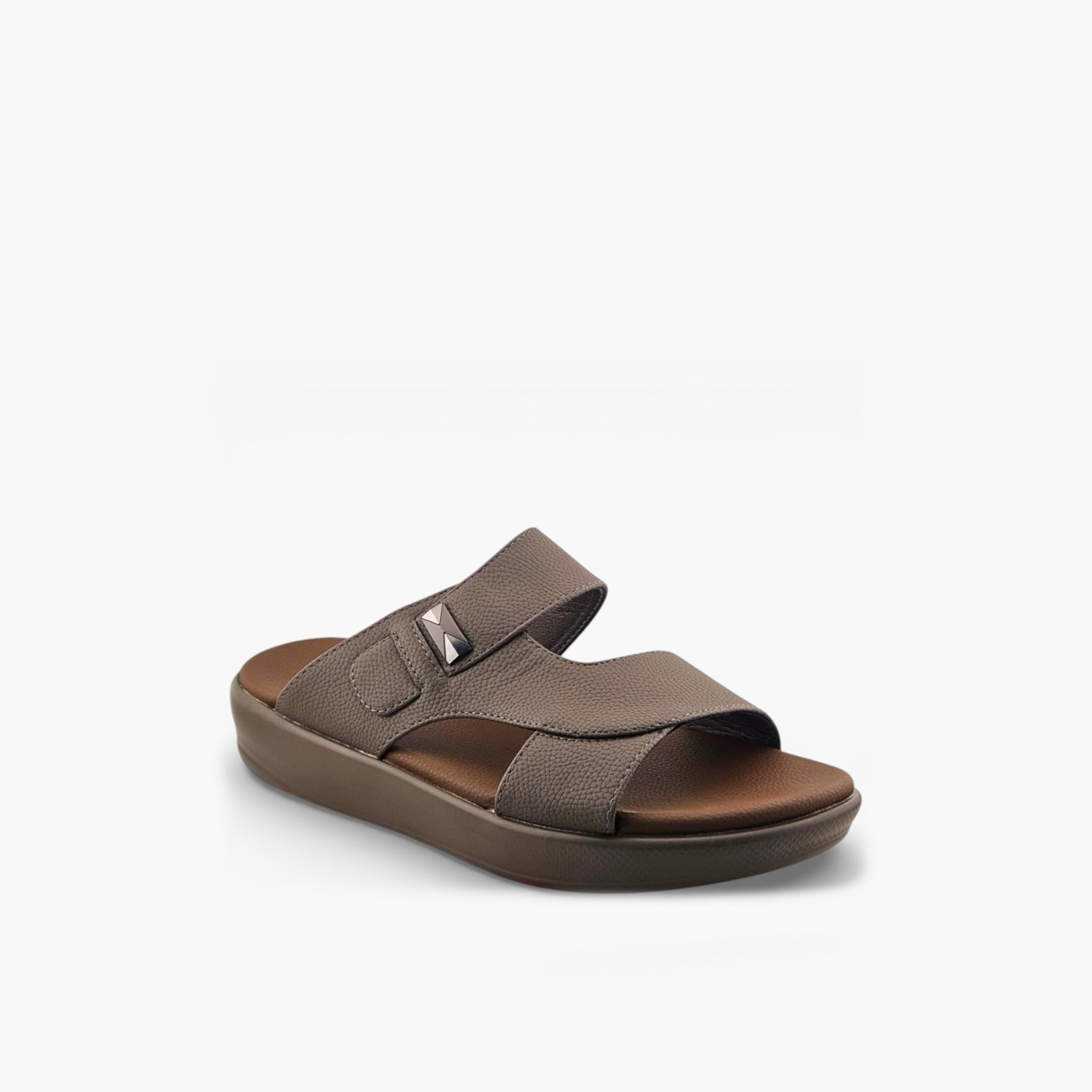 صندل عربي رجالي من ألفانوس بدون رباط – فخامة خالصة | 2602806-men-shoes-sandals-image-1